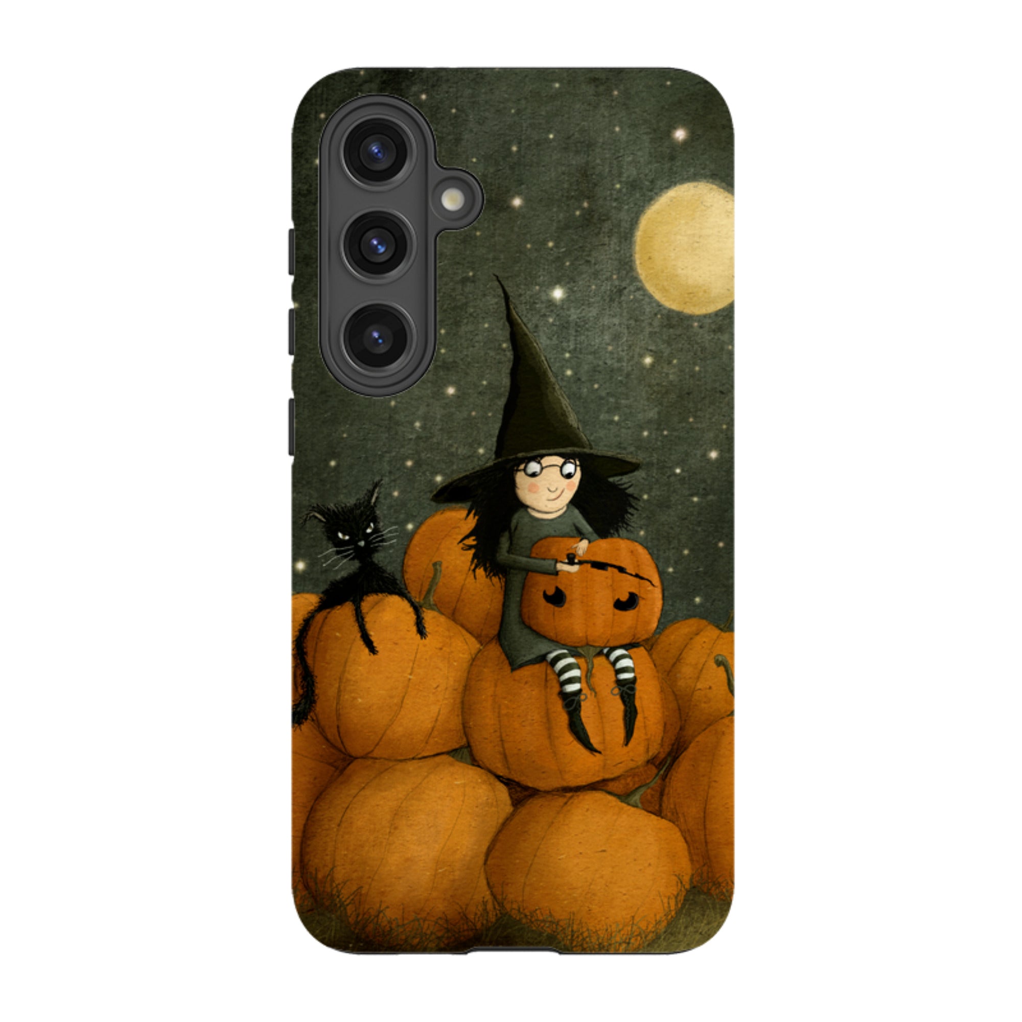 Samsung Tough Case - Pumpkin Witch By Maja Lindberg