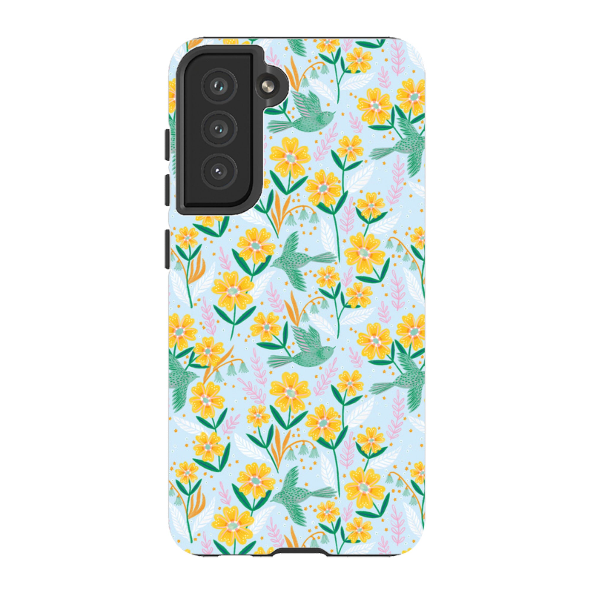 Samsung Tough Case - Sweet Birds Blue By Lee Foster Wilson