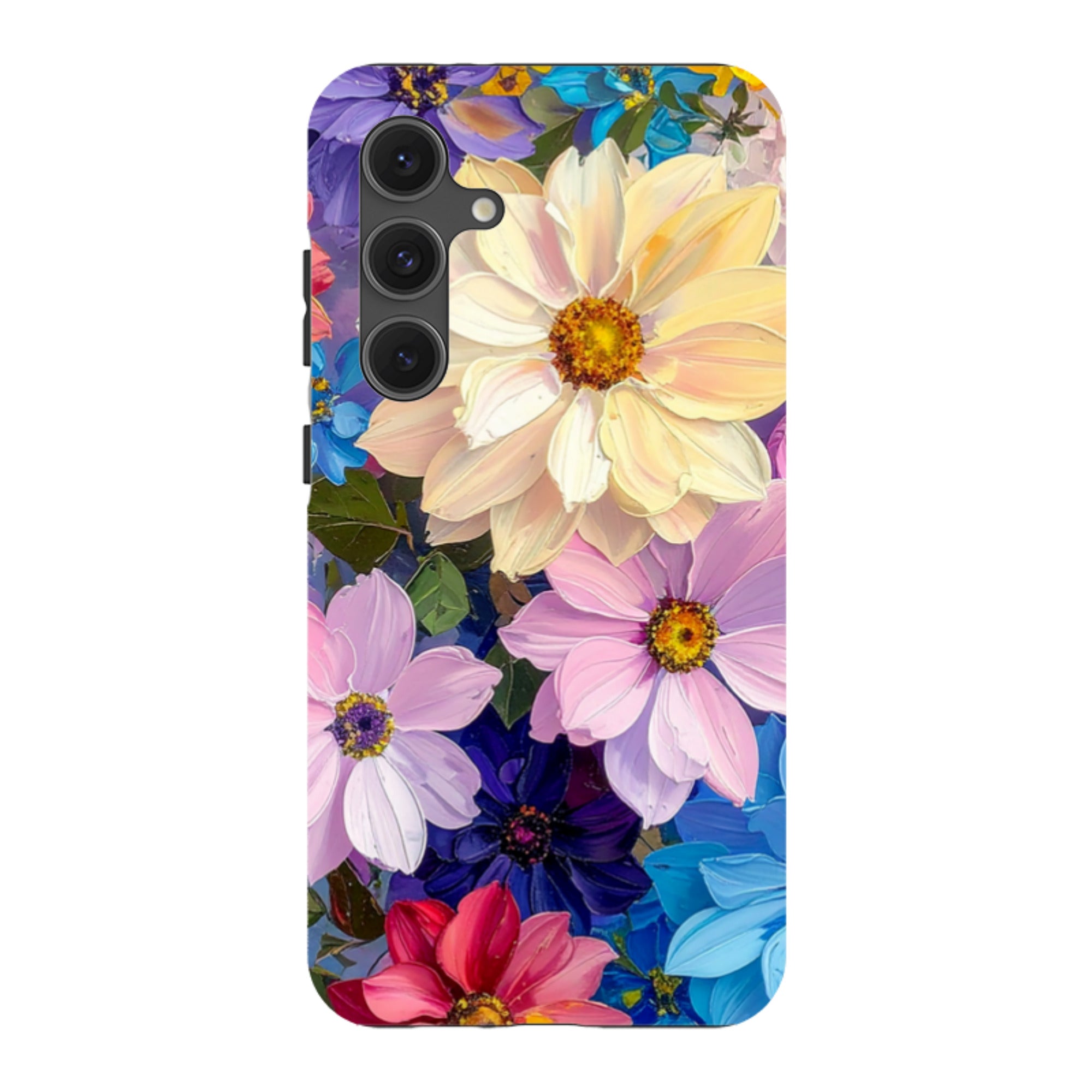 Samsung Tough Case - Summer Floral Blue Garden