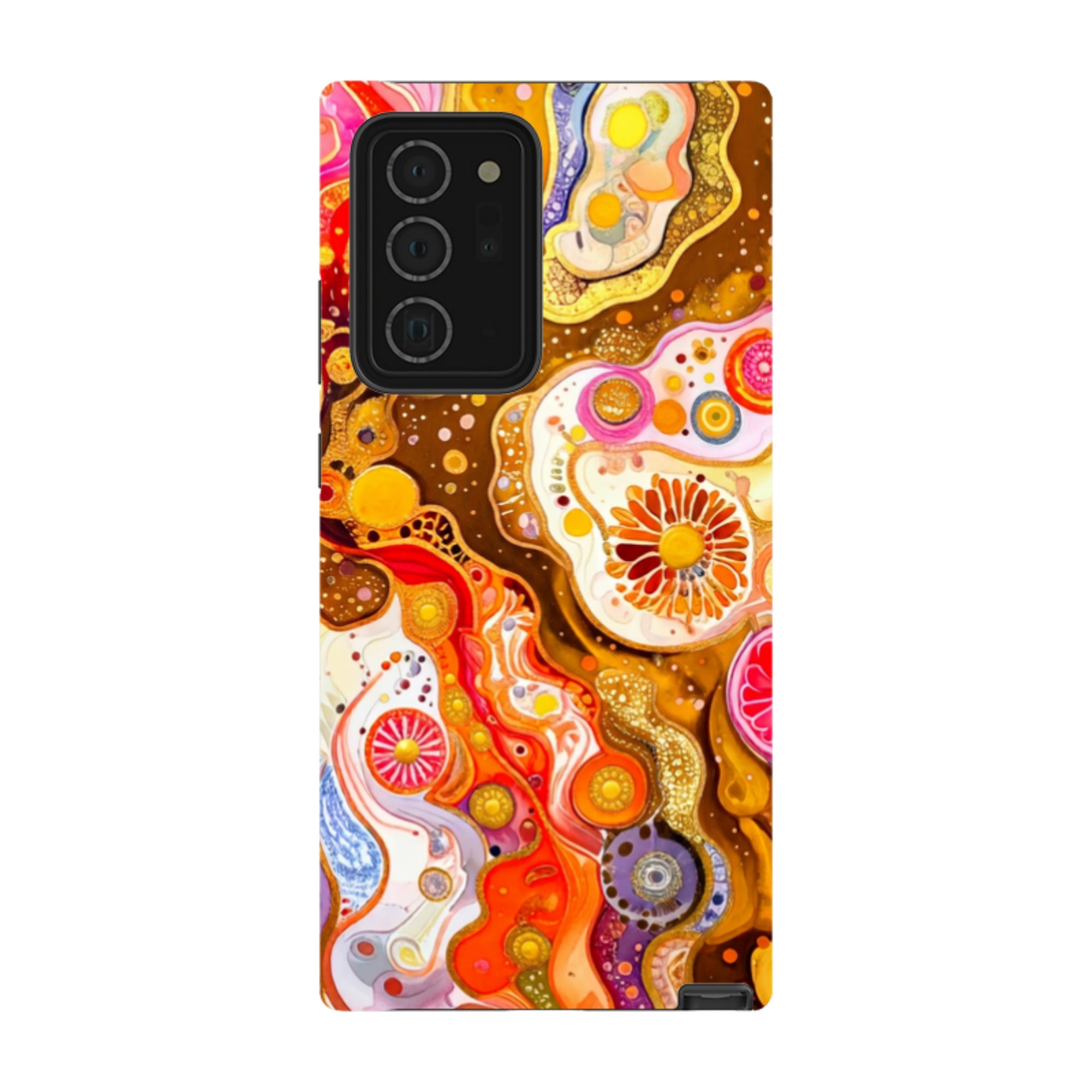 Samsung Tough  Case - Fire Marble