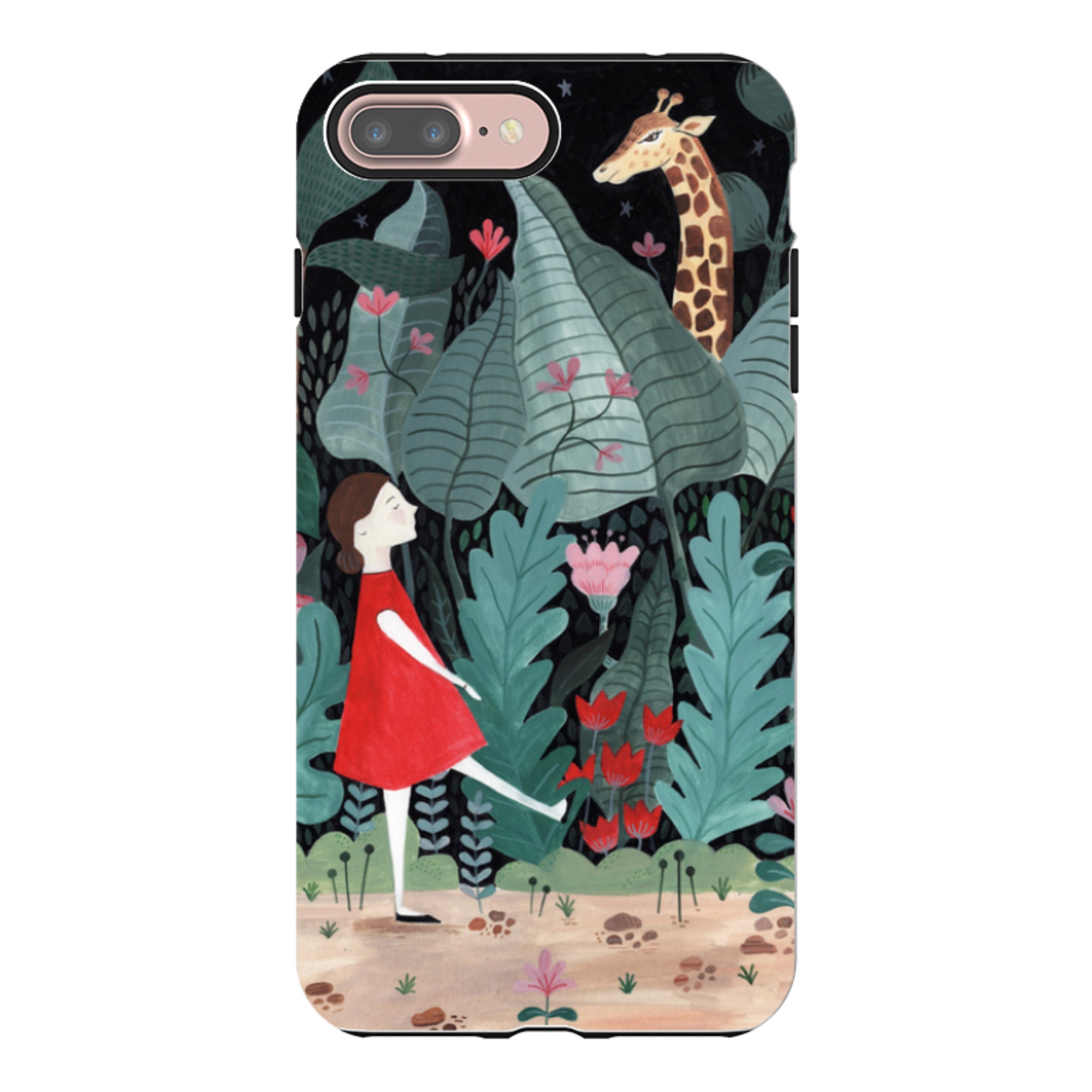 iPhone Tough Case - Fearless By Bex Parkin