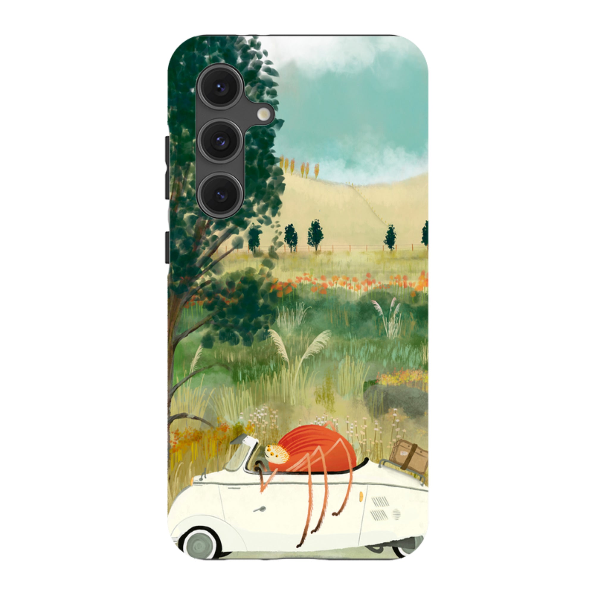Samsung Tough Case - Happy Travels By Katherine Quinn