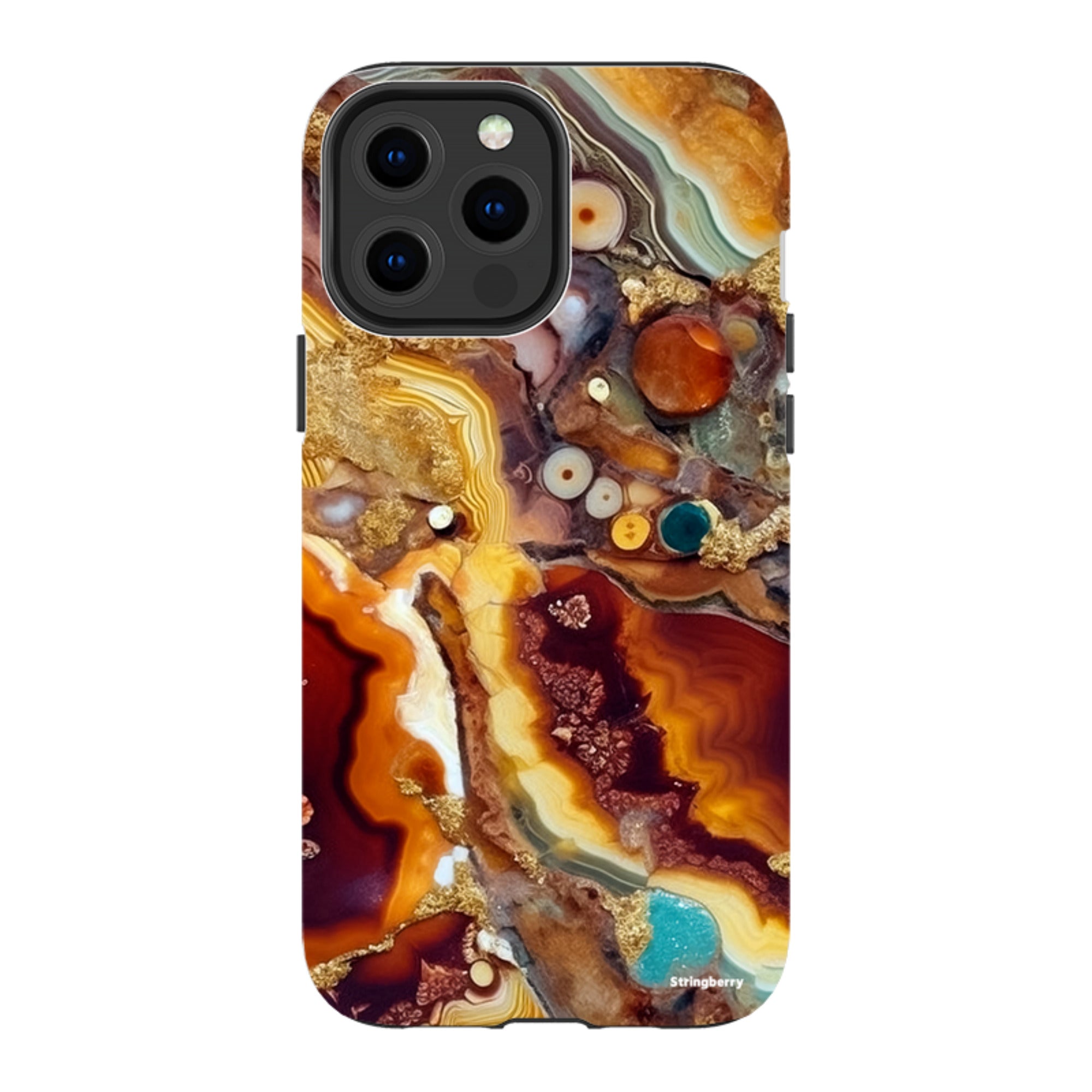 iPhone MagSafe Tough Case - Spanish Gold