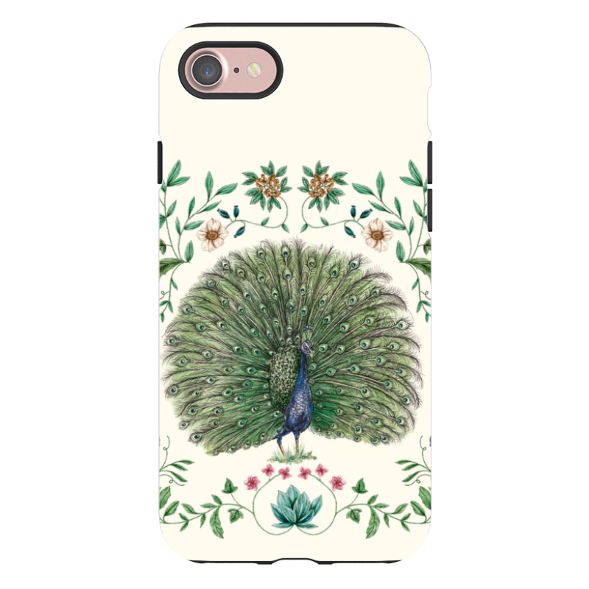 iPhone Tough Case - Peacock By Jade Mosinski