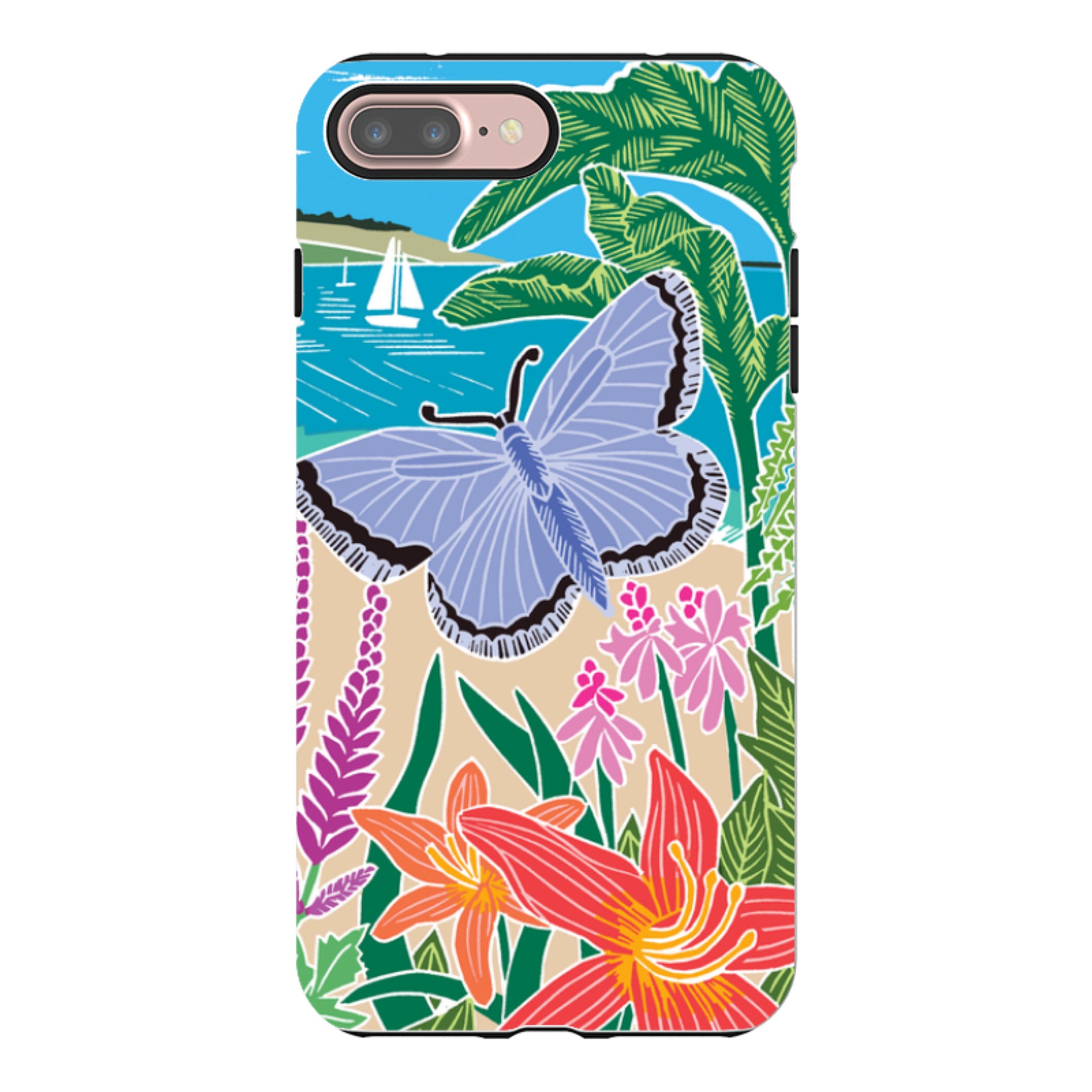 iPhone Tough Case - Trebah Garden By Kate Heiss