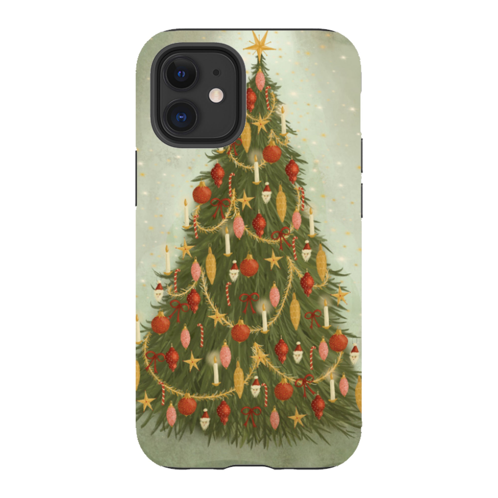iPhone Tough Case - Christmas Tree By Maja Lindberg