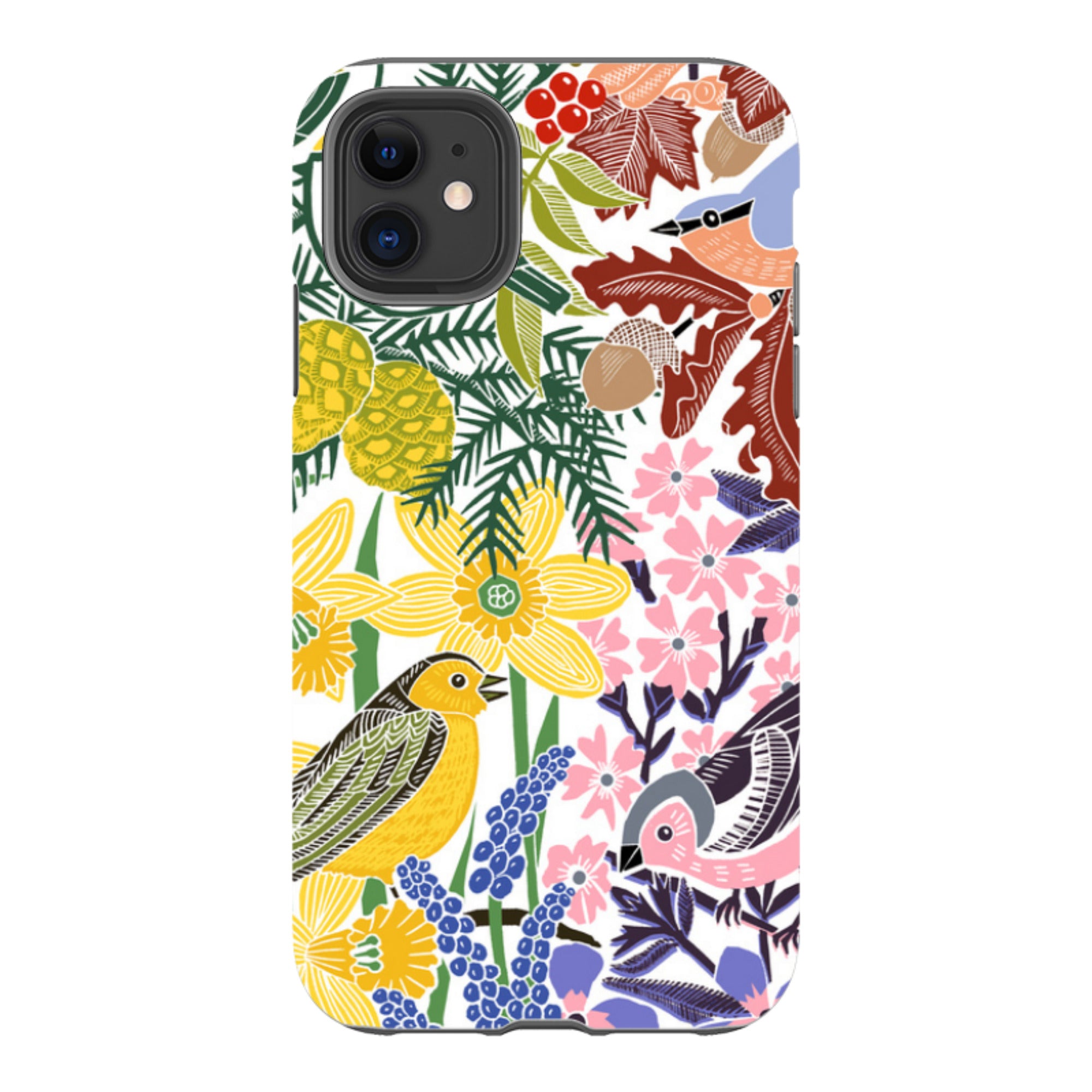 iPhone Tough Case - Embrace The Seasons By kate Heiss