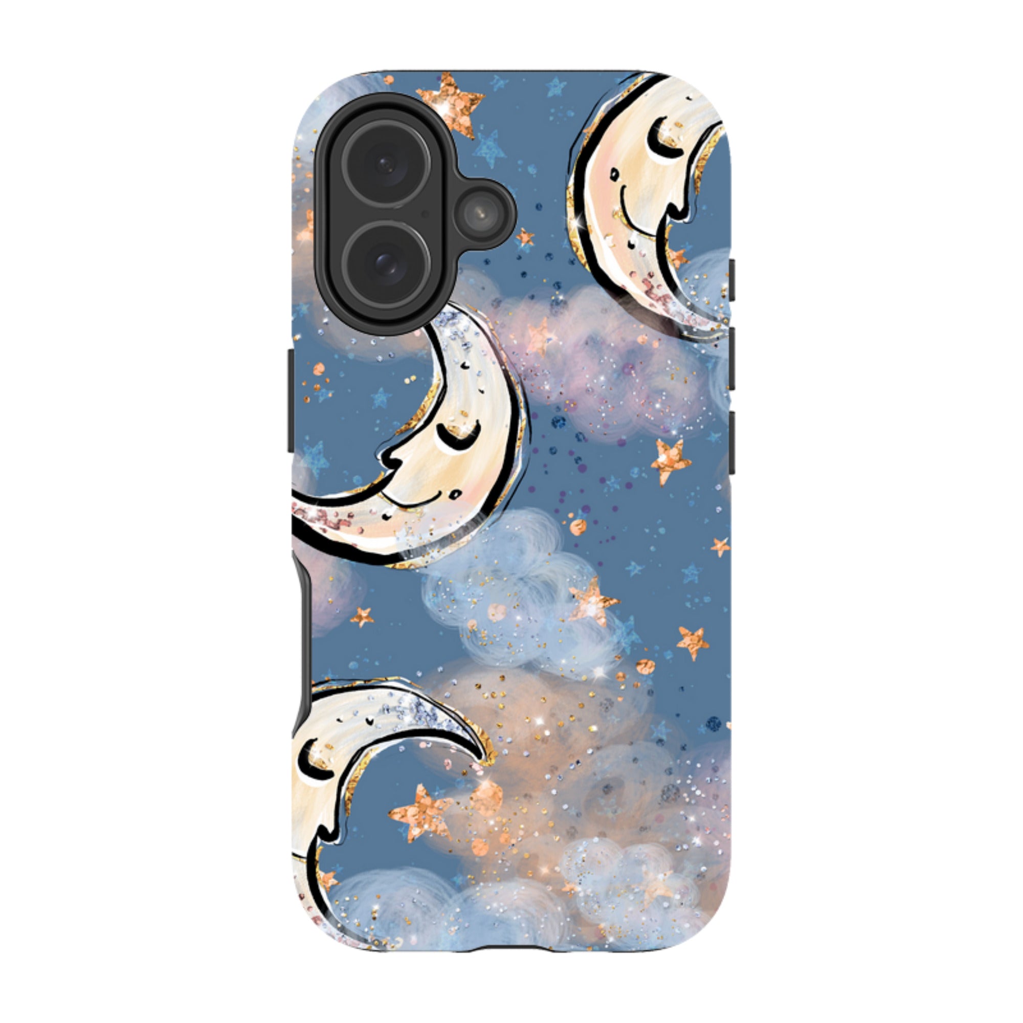 iPhone MagSafe Tough Case -  Moon and Stars