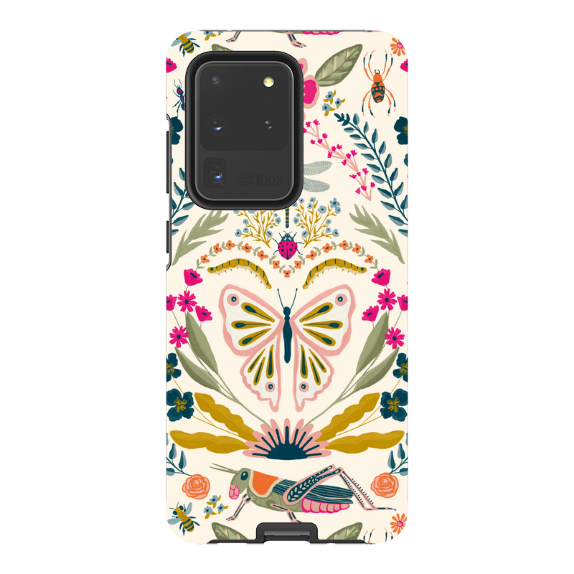 Samsung Tough Case - Butterfly Floral By Abby Jacobs