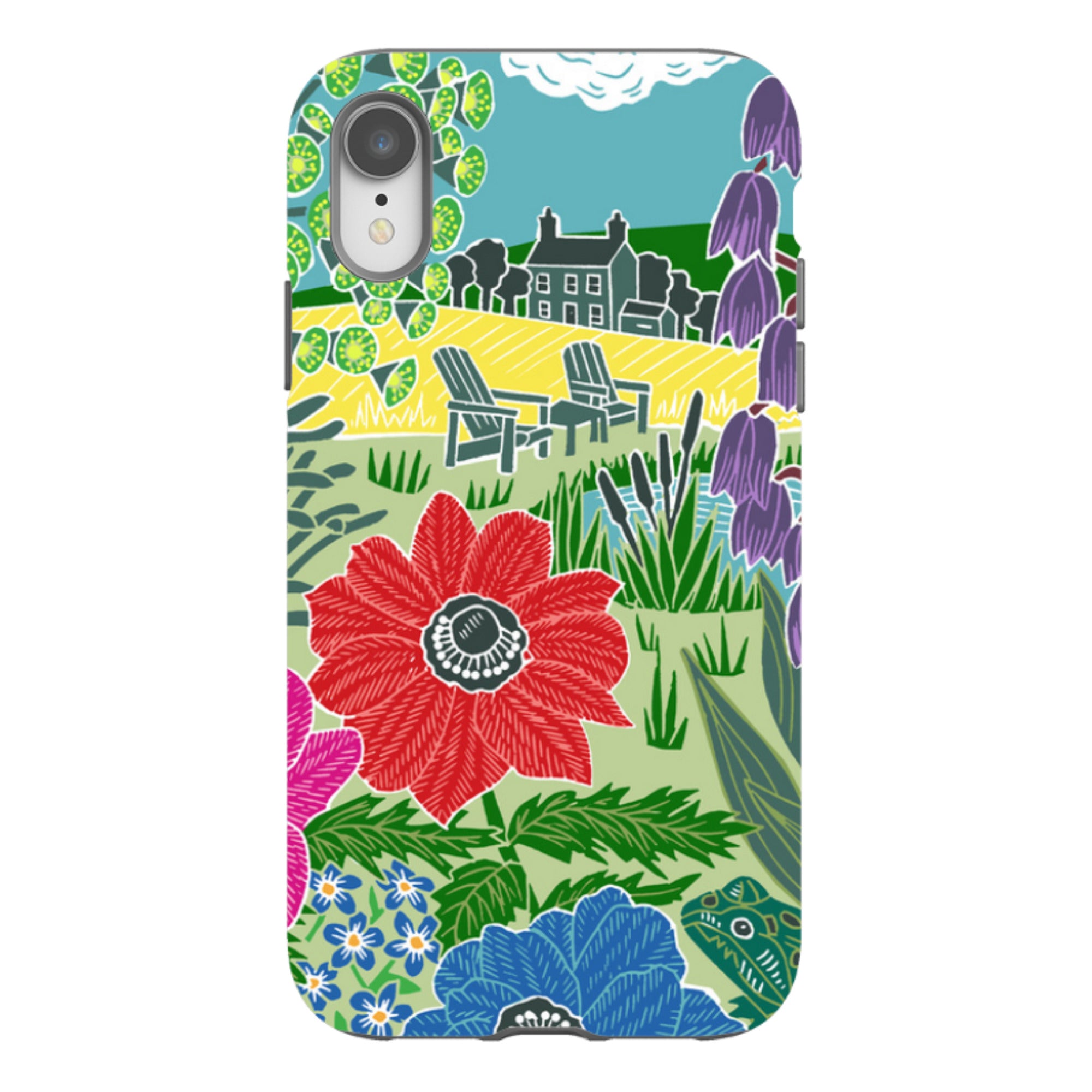iPhone Tough Case - Camassias By kate Heiss