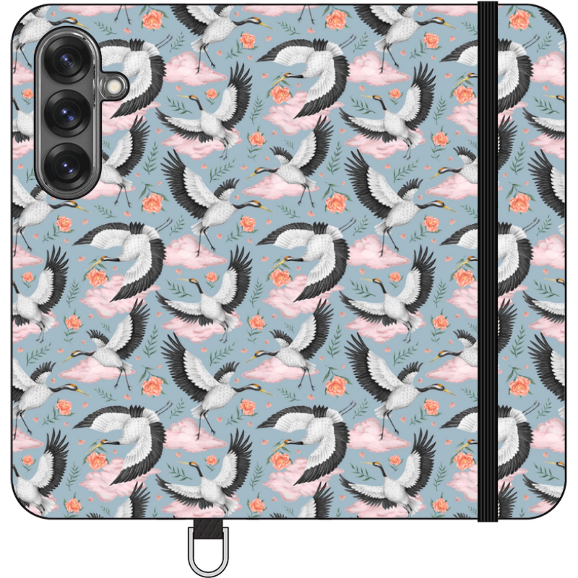 Flight of the Cranes Wallet Case By Catherine Rowe
