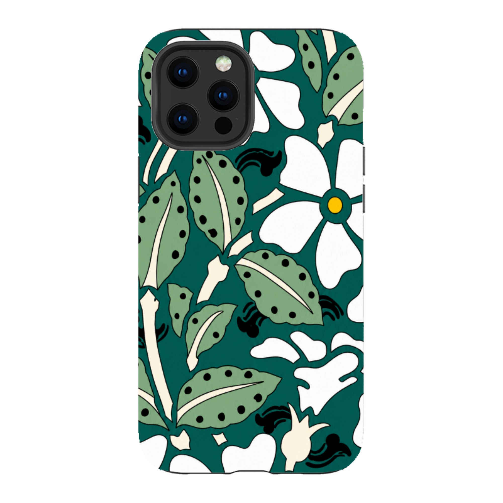 iPhone Tough Case - Vintage Woodblock Print