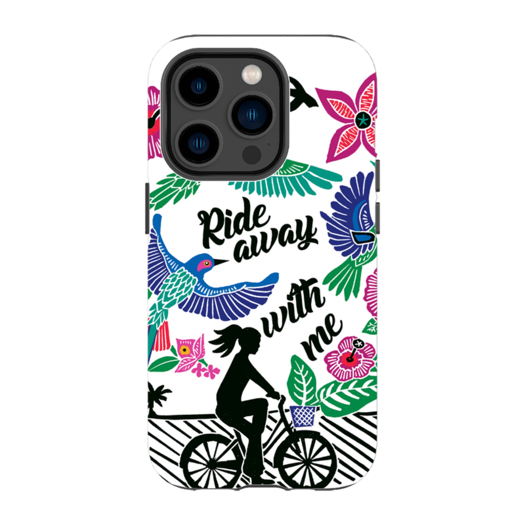 iPhone Tough Case - Ride With Me By Kate Heiss