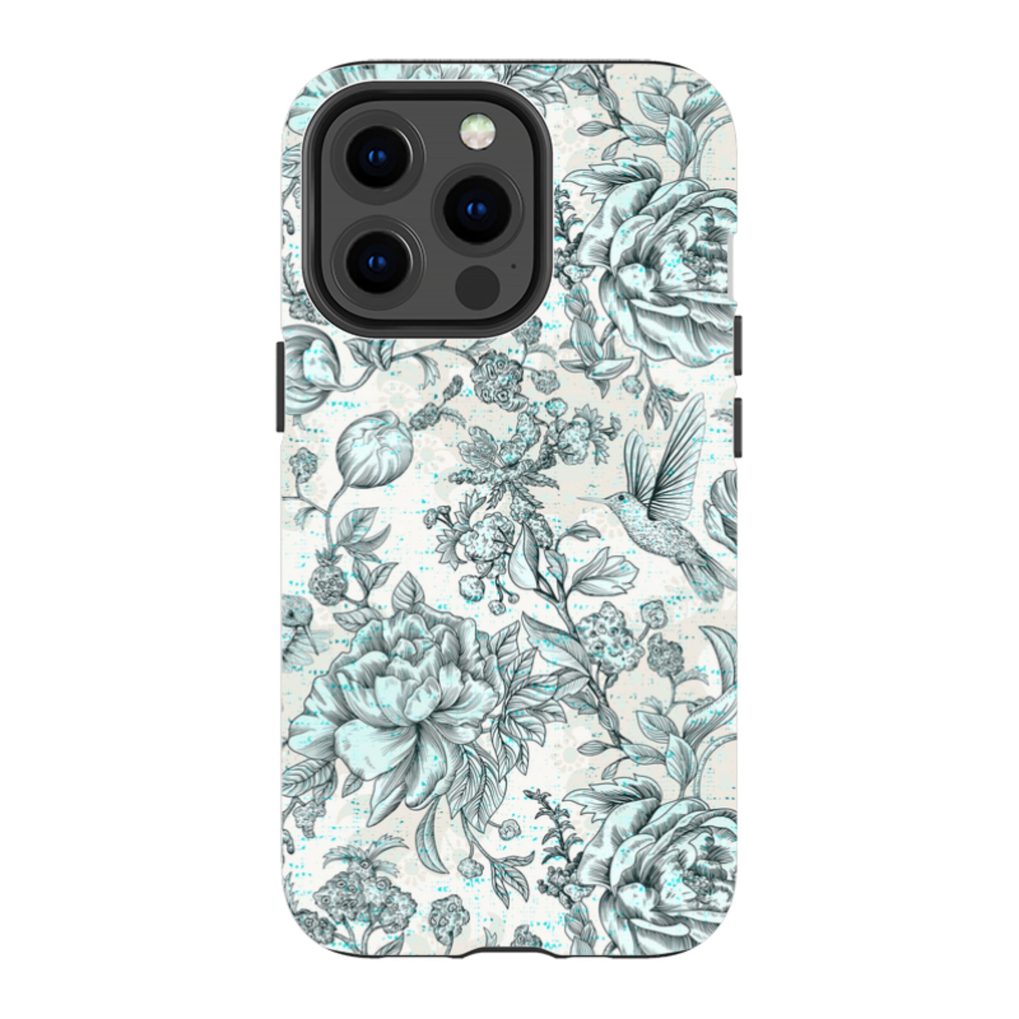 iPhone MagSafe Tough Case -  Blue Peonies