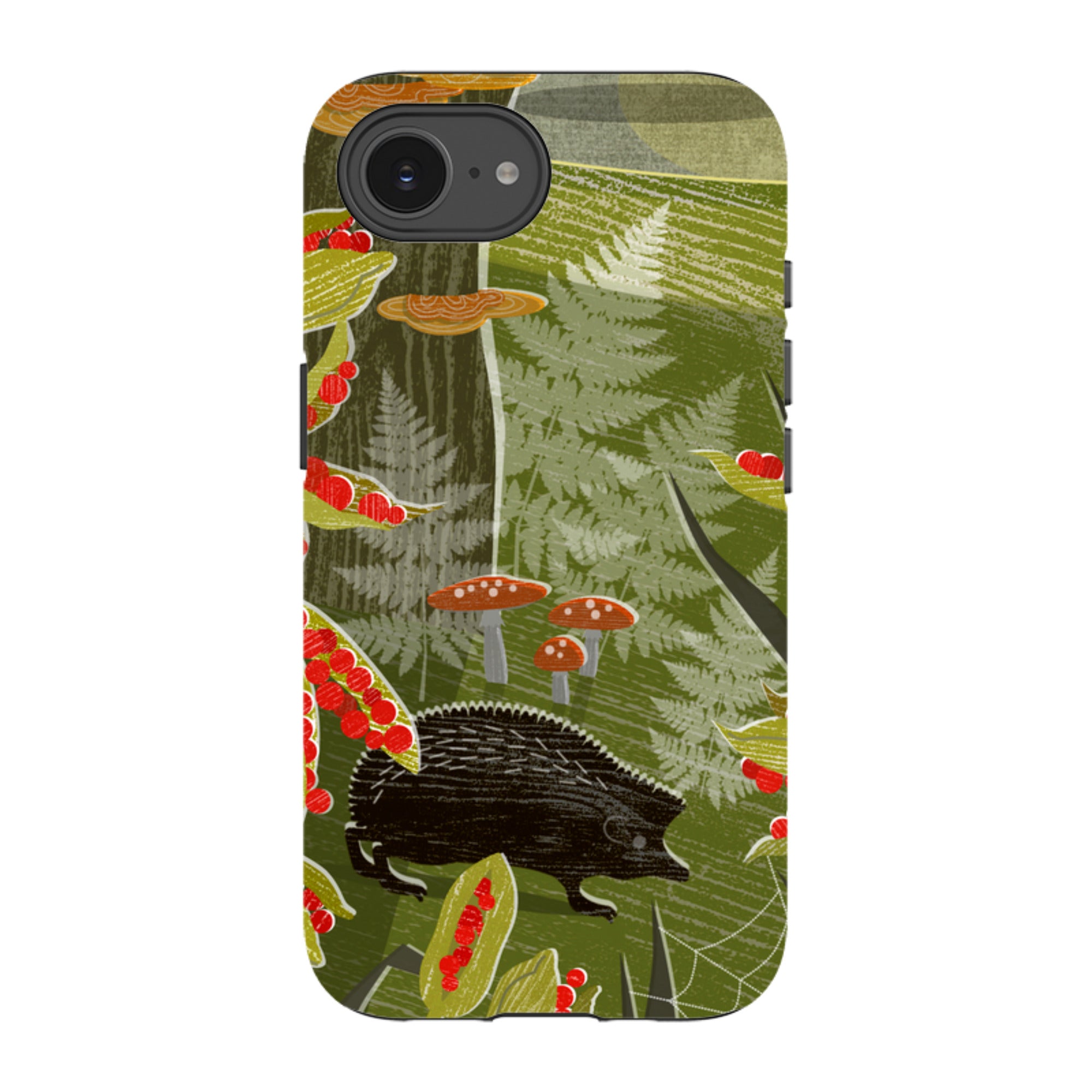 iPhone Tough Case - October Hedgehog By Liane Payne