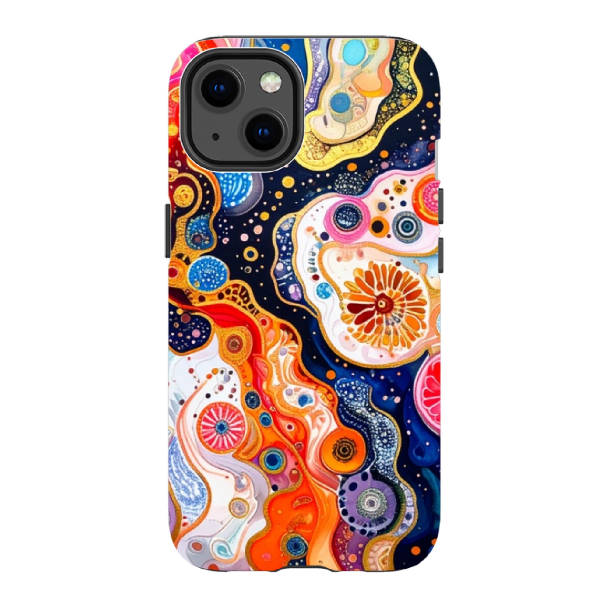 iPhone Tough Case - Cloud Marble