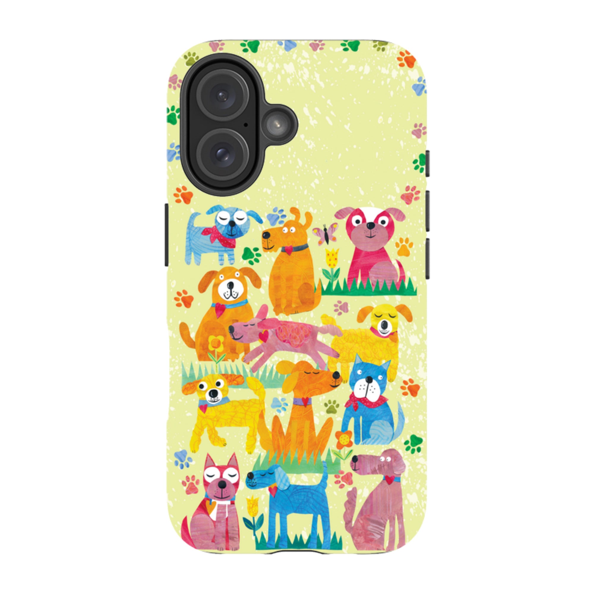 iPhone MagSafe Tough Case - Dogs in the park By Tracey English