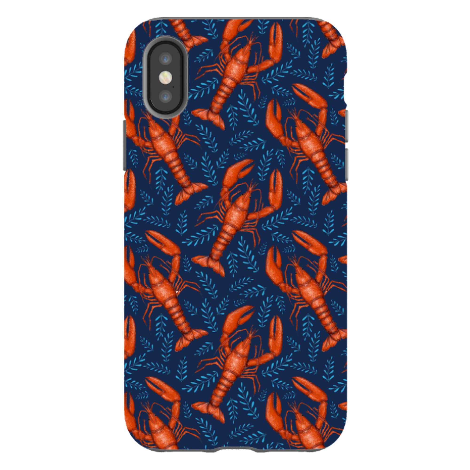iPhone Tough Case - Lobster II By Catherine Rowe