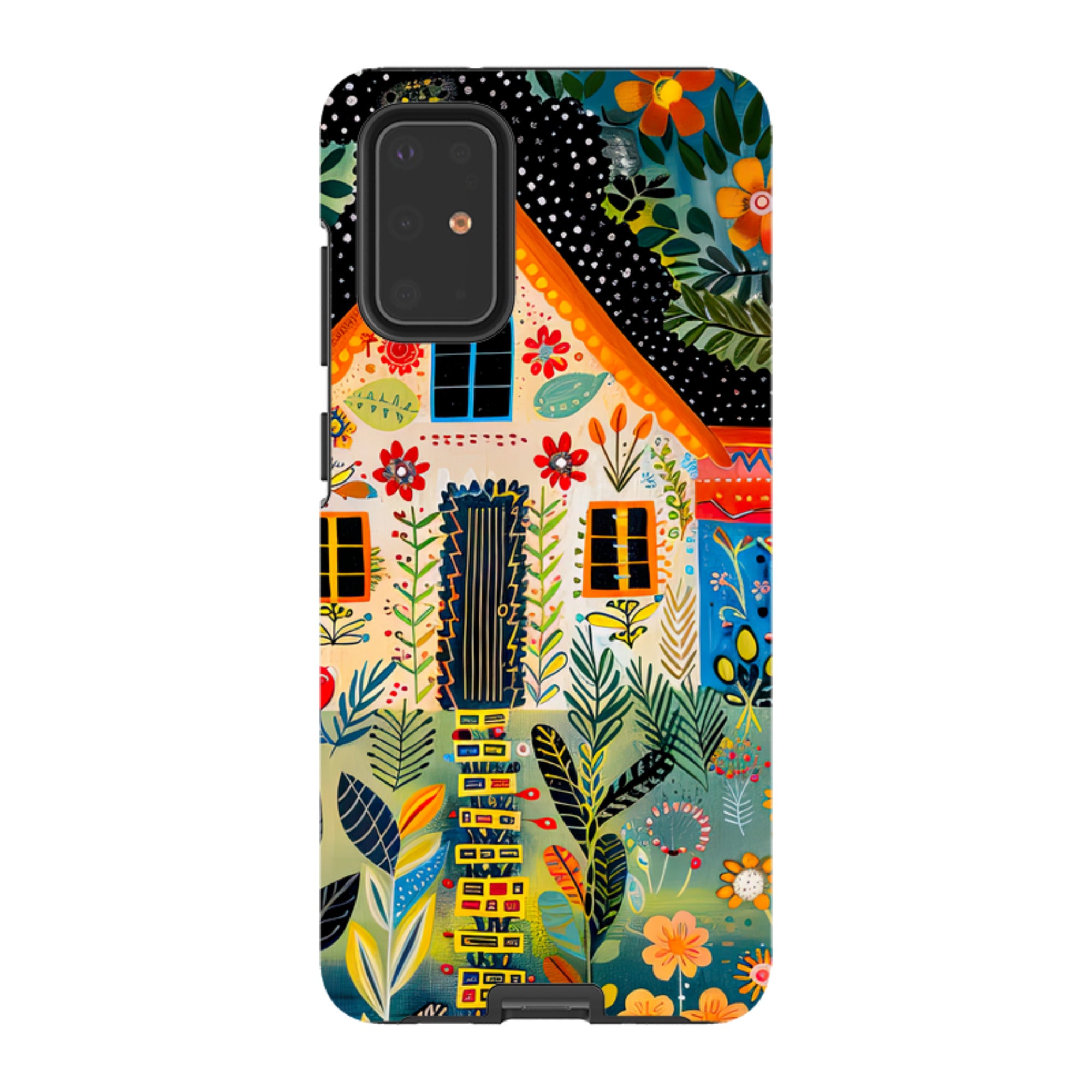 Samsung Tough Case - Folk Art House II