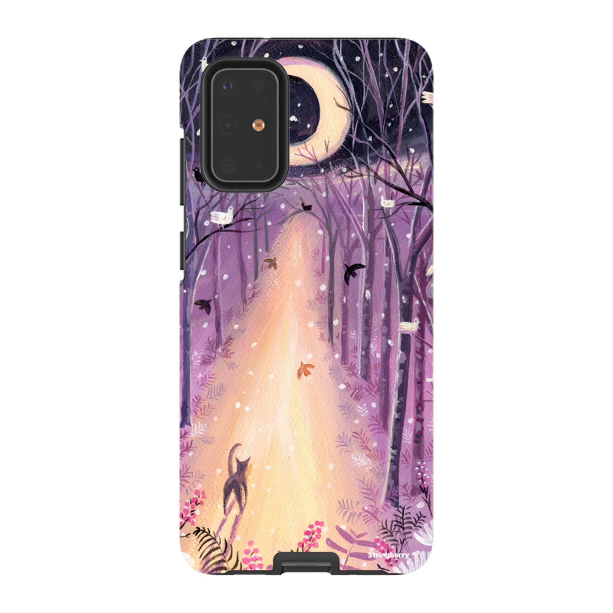Samsung Tough Case - Forest Cat By Mary Stubberfield