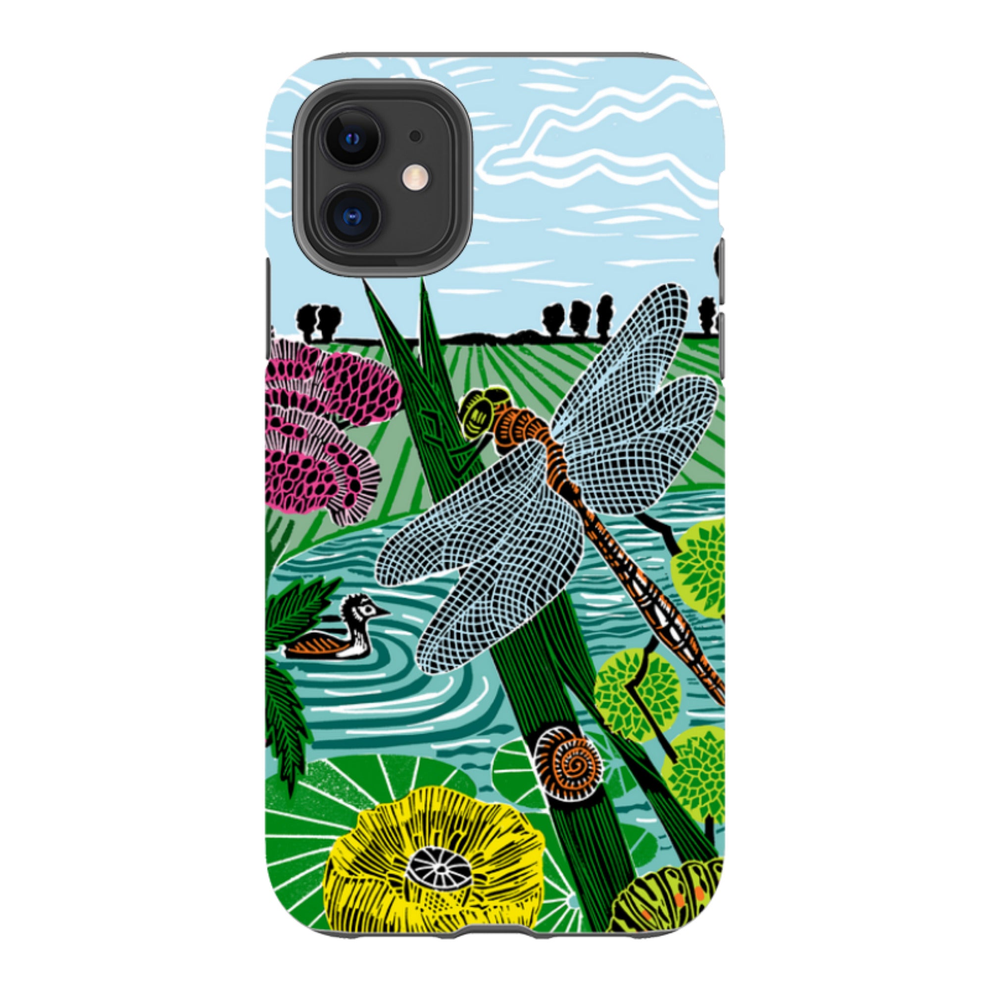 iPhone Tough Case - Pond By Kate Heiss