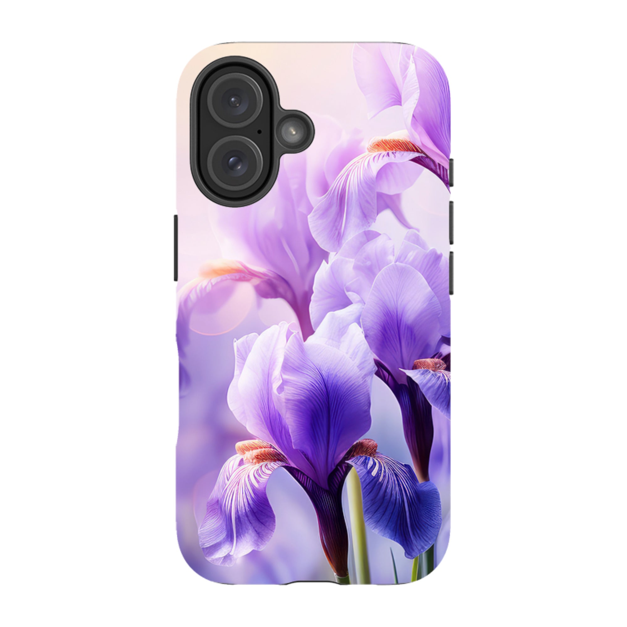 iPhone Tough Case -Mauve Floral