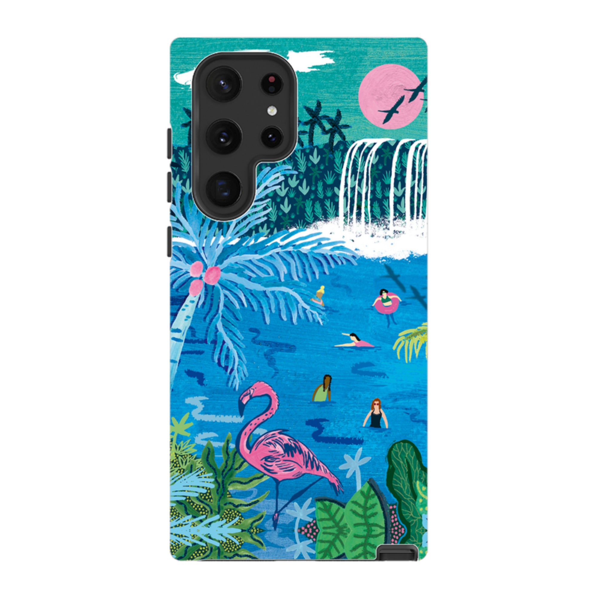 Samsung Tough  Case - Palm Pool By Emma Frances Grant