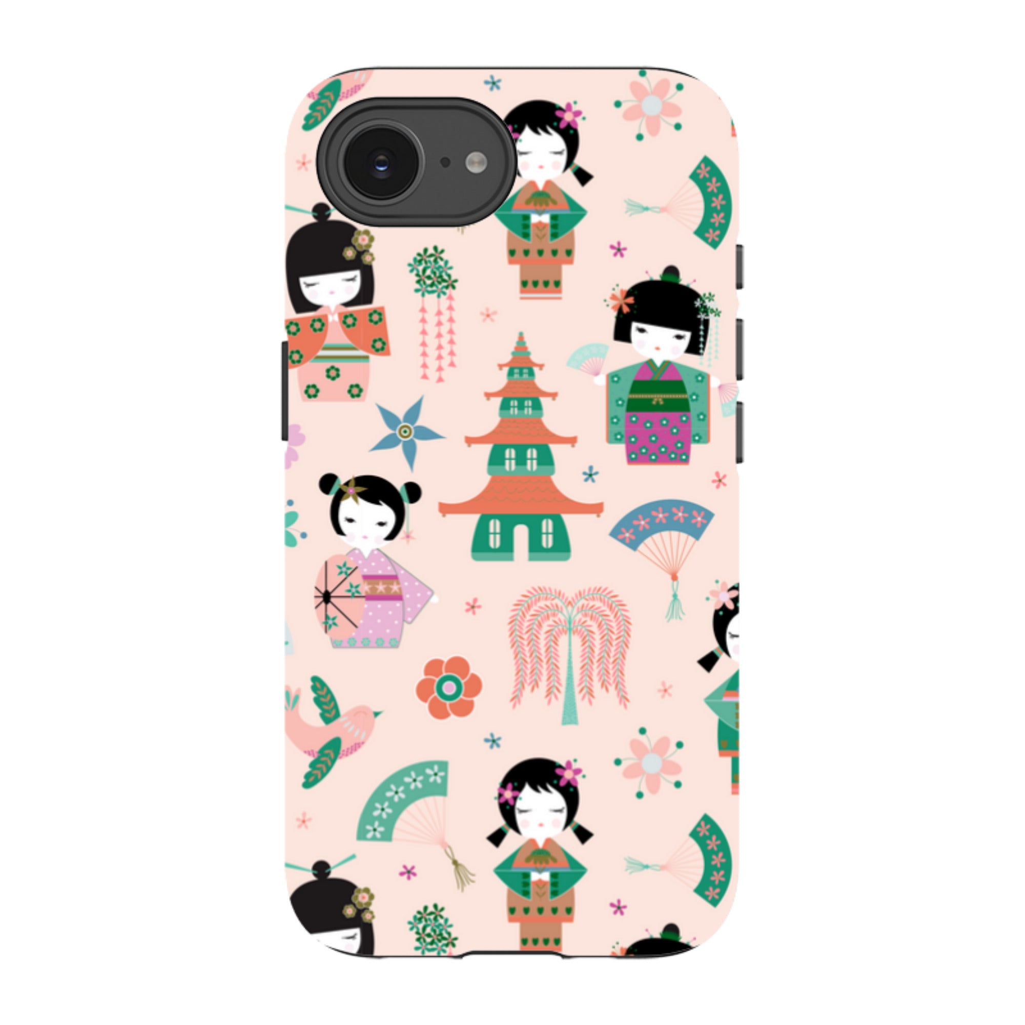 iPhone Tough Case - Sakura II By Suzy Taylor