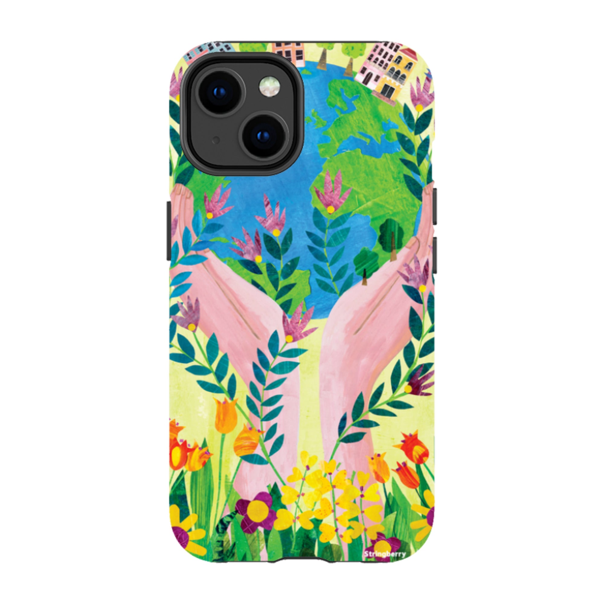 iPhone MagSafe Tough Case - Earth Day By Tracey English