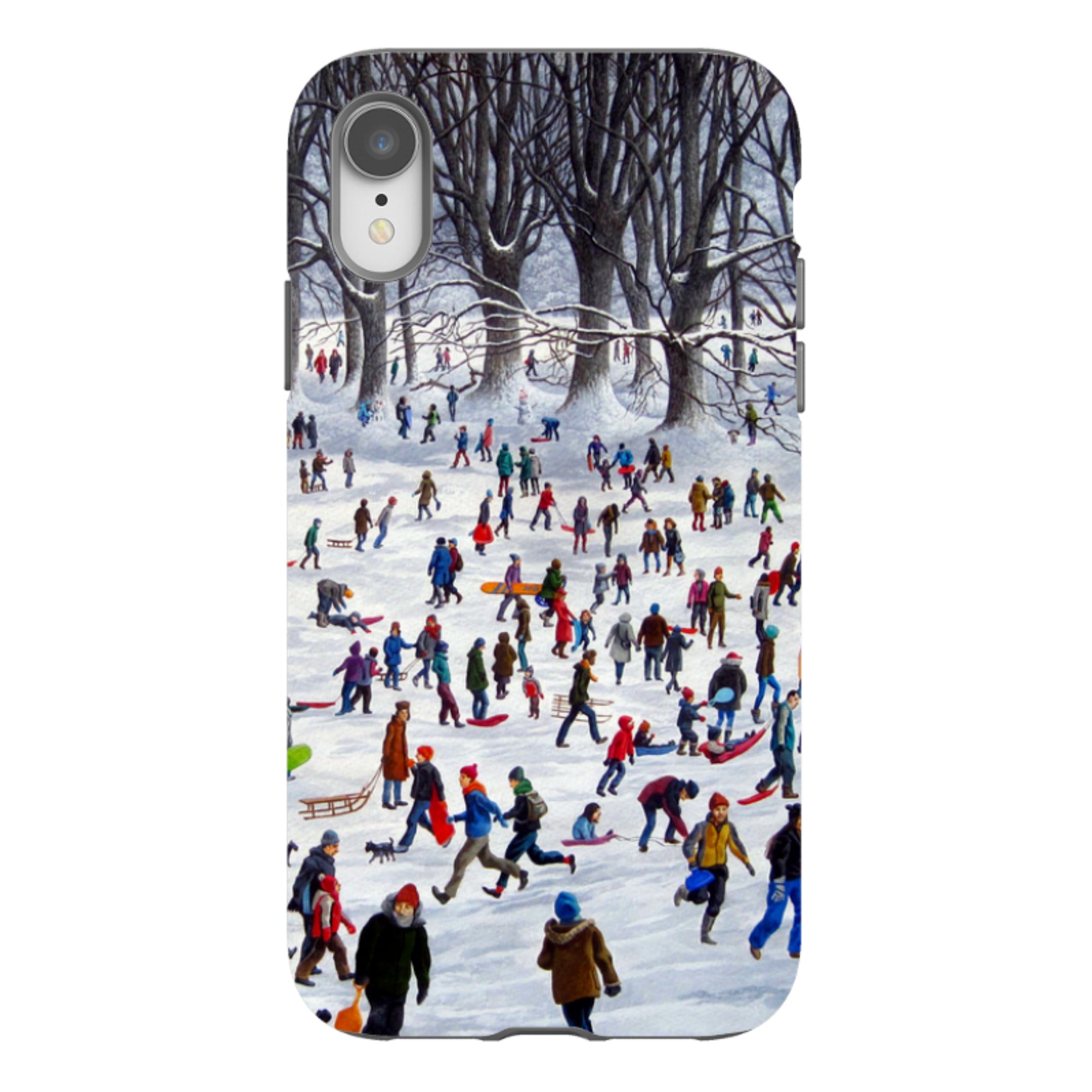 iPhone Tough Case - Snowtime By Philip Hood
