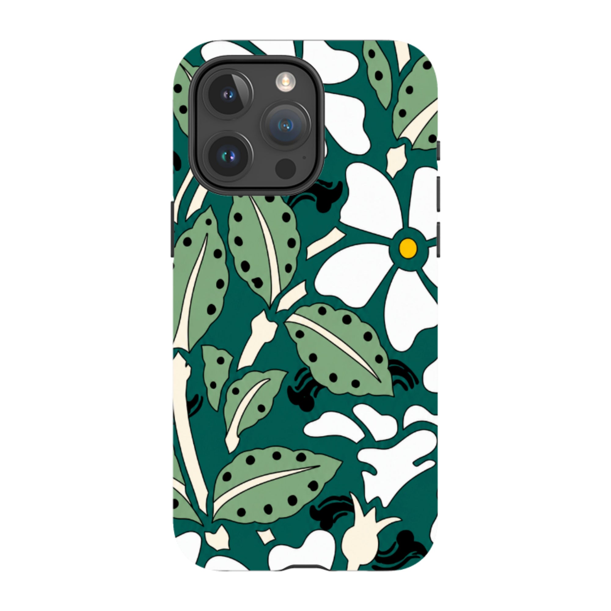 iPhone MagSafe Tough Case - Vintage Woodblock Print