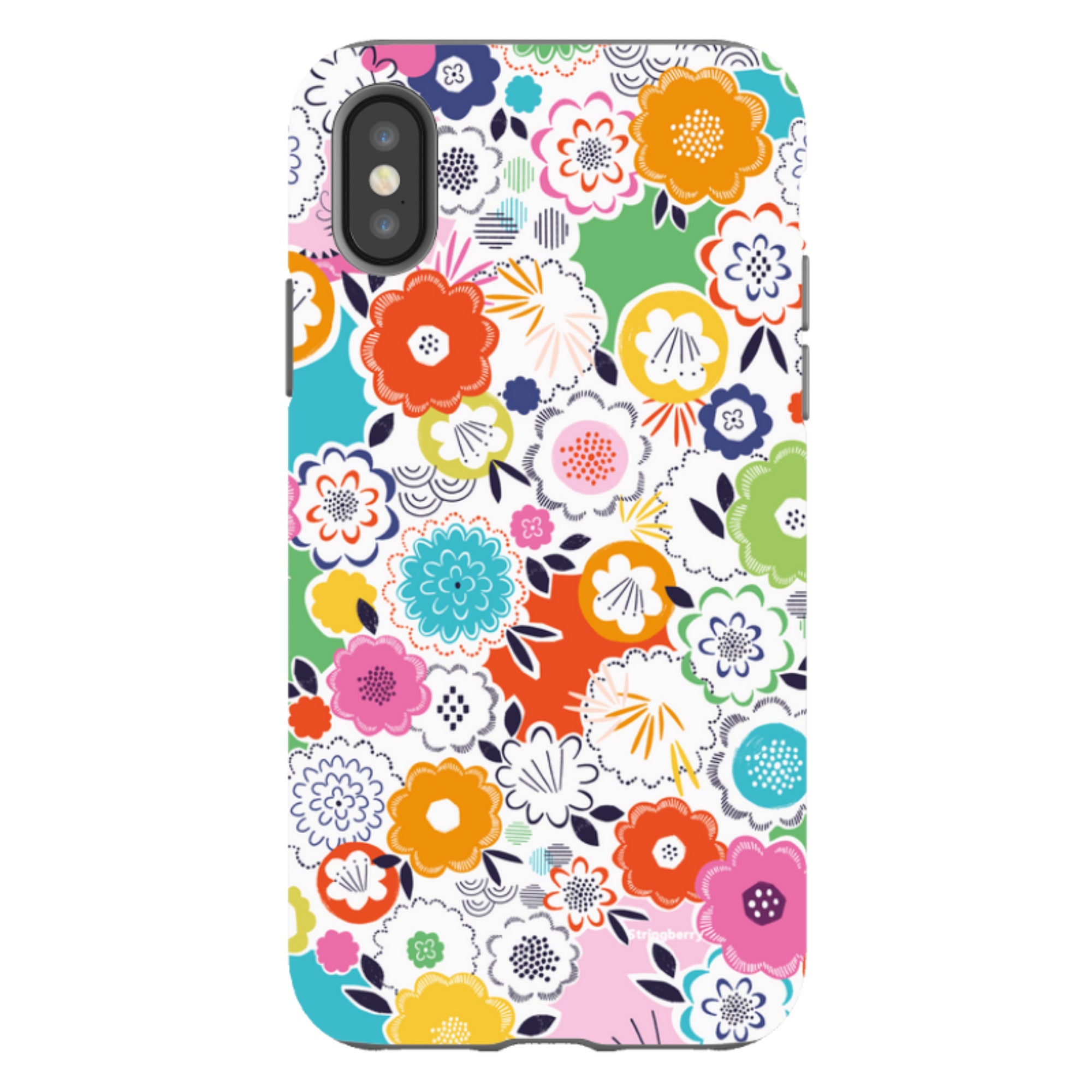 iPhone Tough Case - Flowers By Ali Brookes