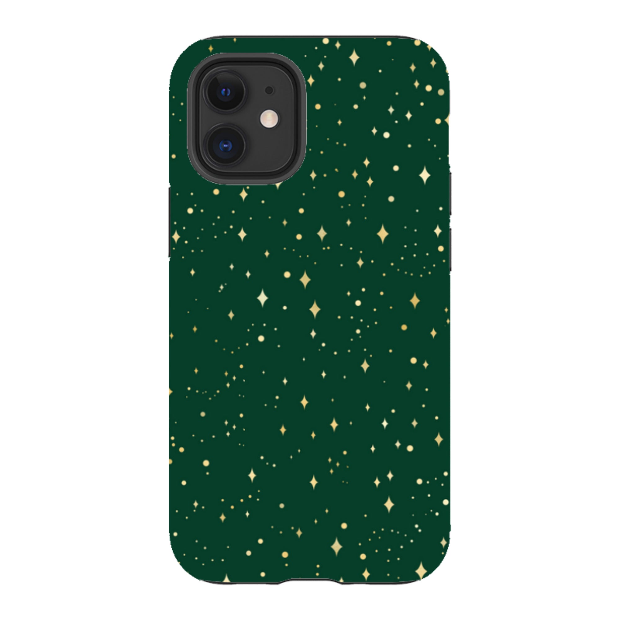 iPhone Tough Case - Forest Green Cosmos