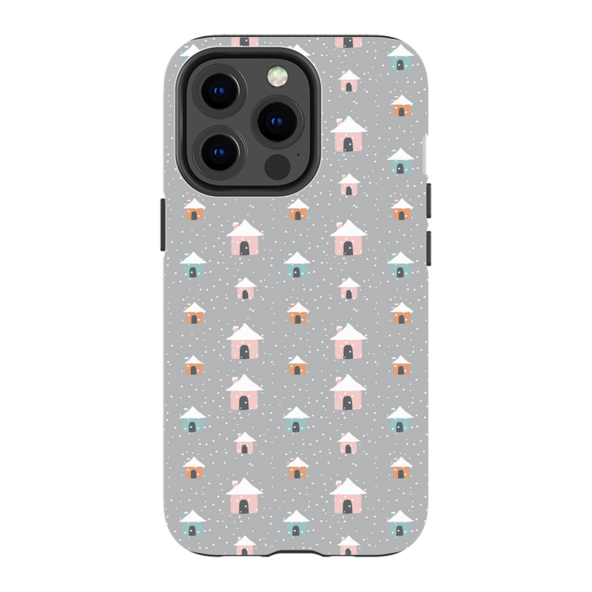 iPhone MagSafe Tough Case -  House Pattern