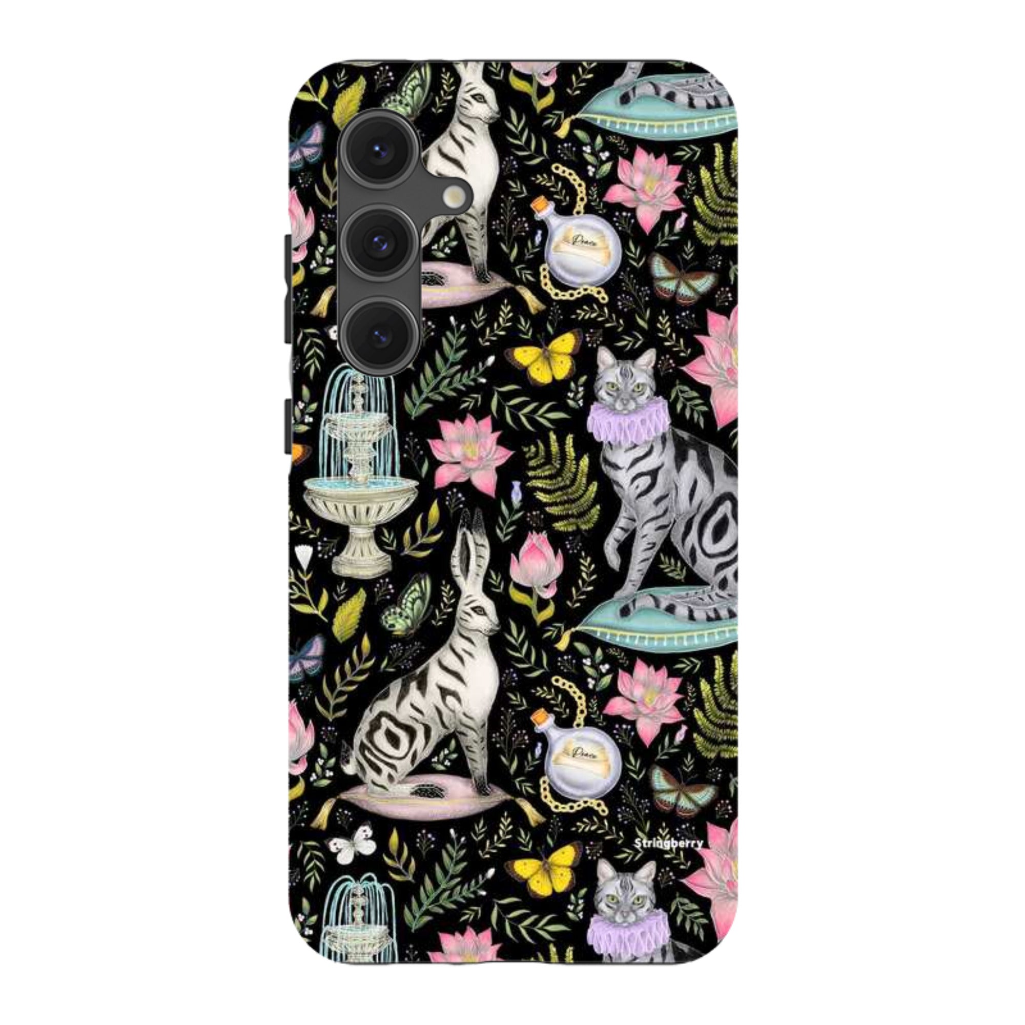 Samsung Tough Case - Lotus Garden By Catherine Rowe