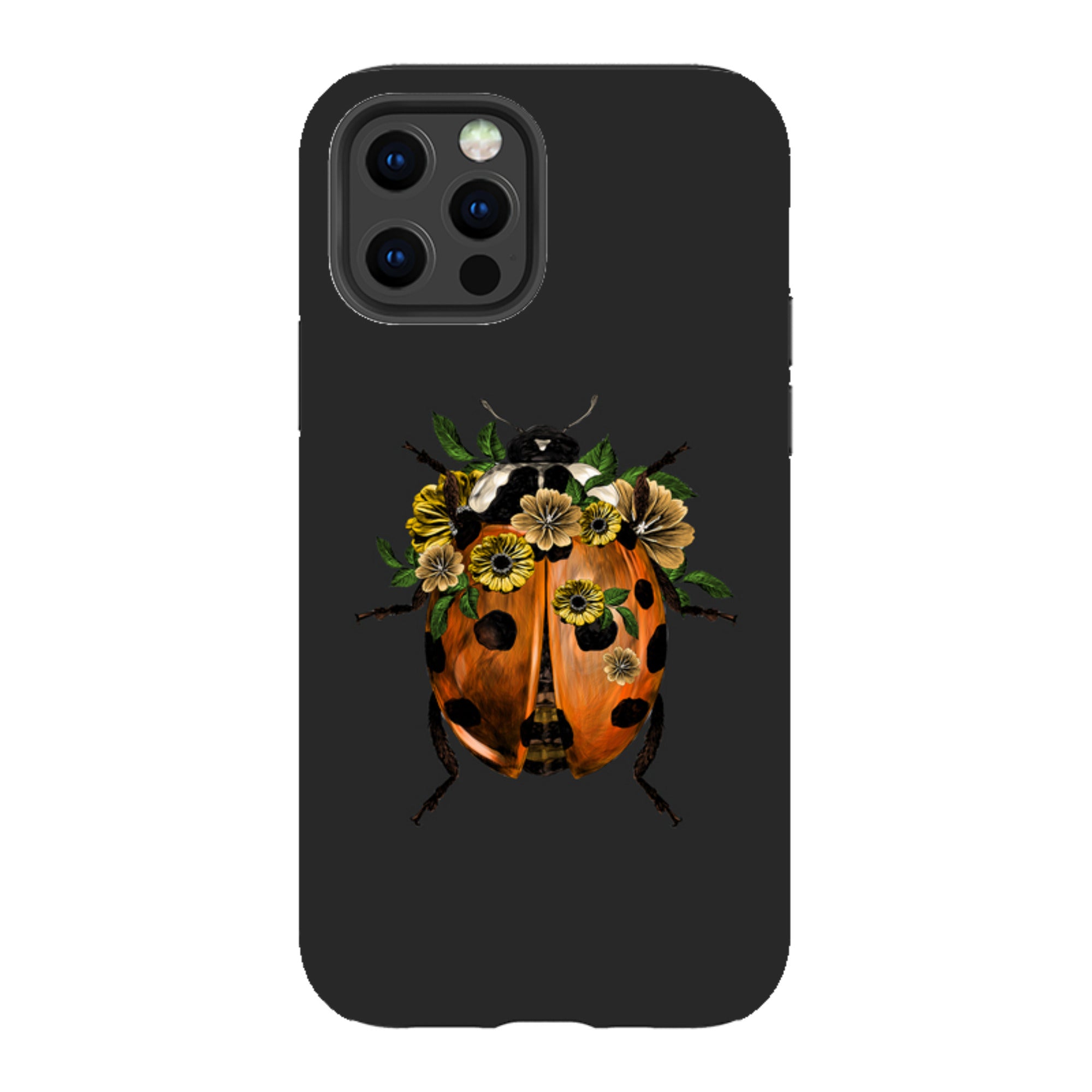 iPhone Tough Case - Ladybug Dark