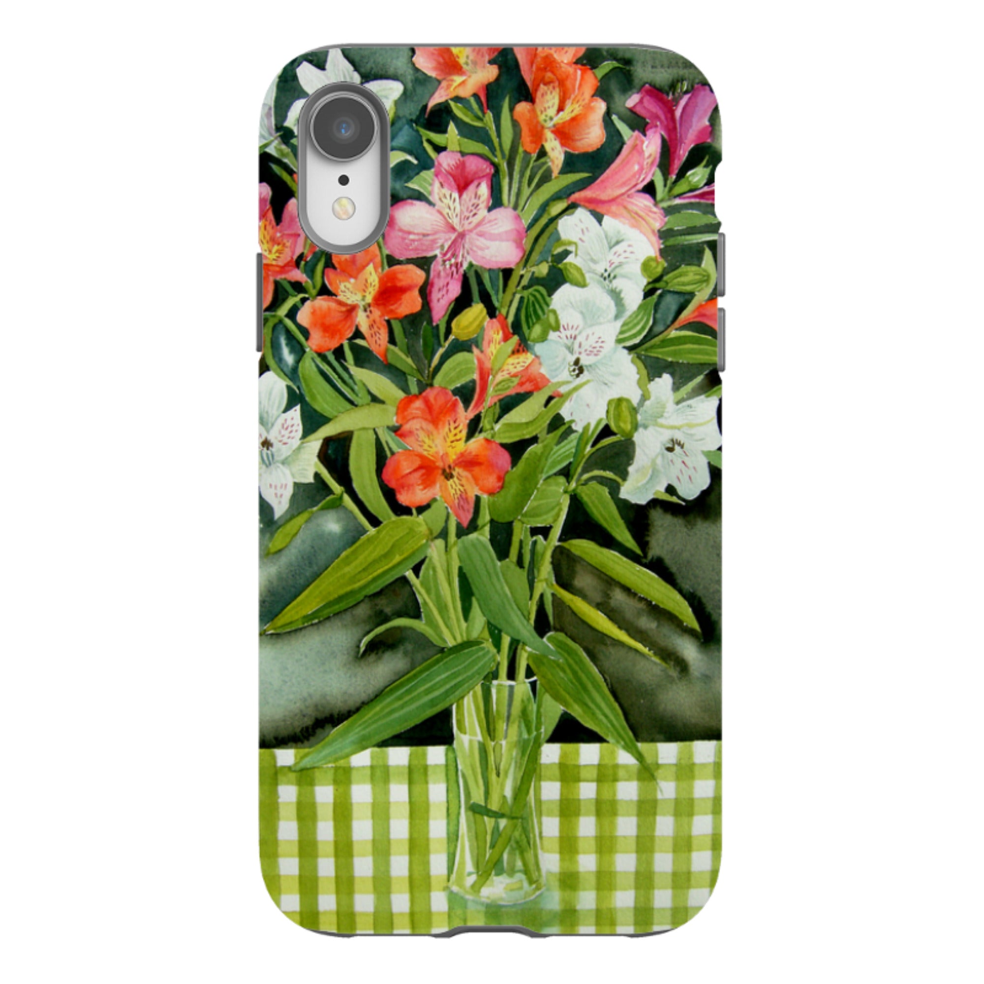 iPhone Tough Case - Fresias By Mary Stubberfield