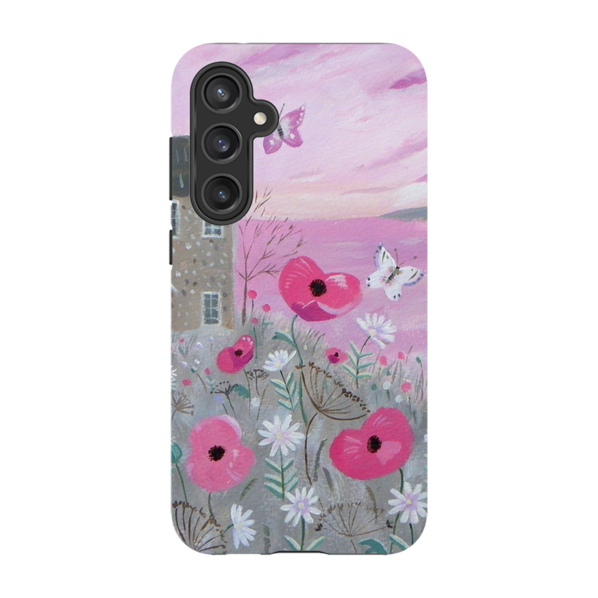 Samsung Tough Case - Seaside Flowers By Mary Stubberfield
