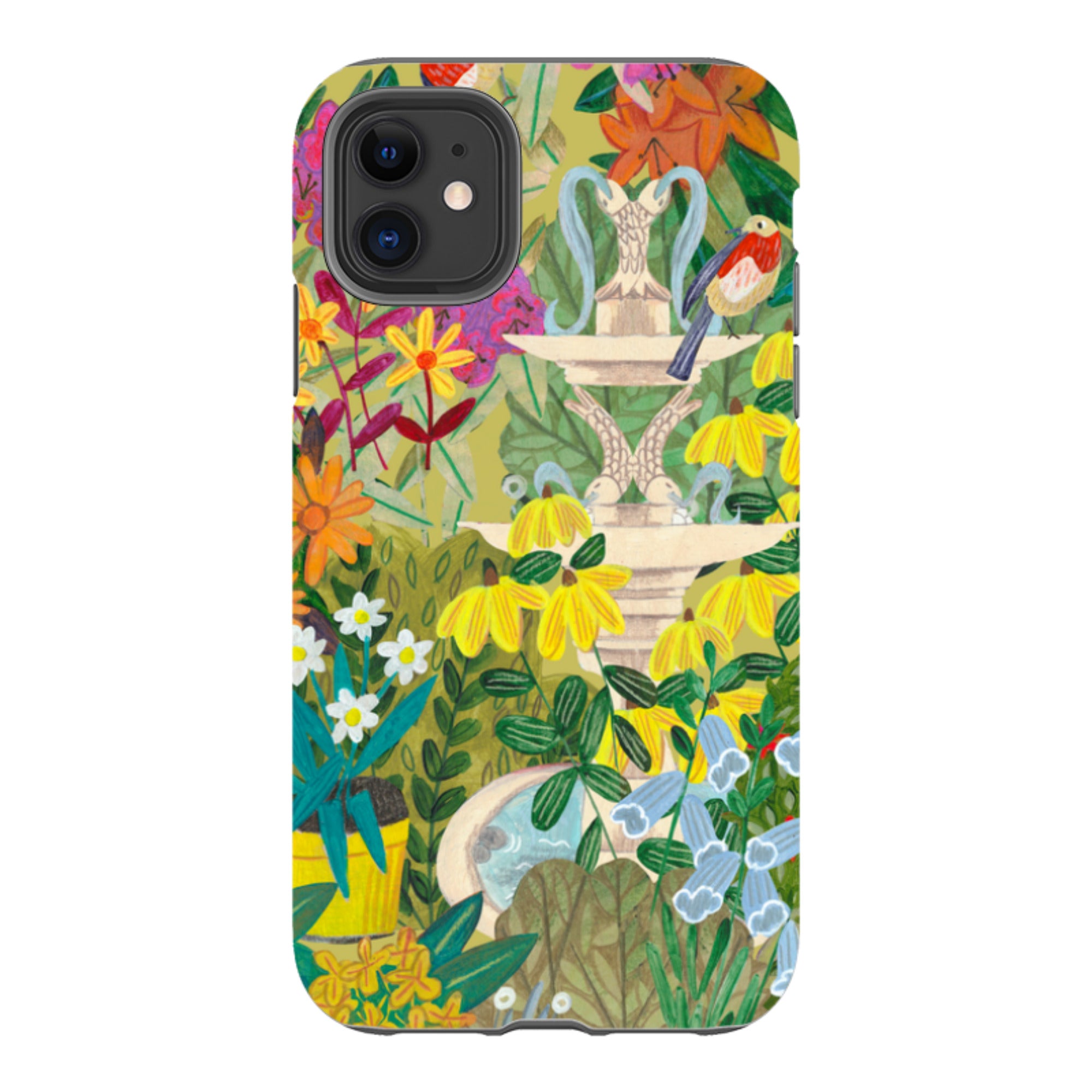 iPhone Tough Case - Floral Garden By Caroline Bonne Muller