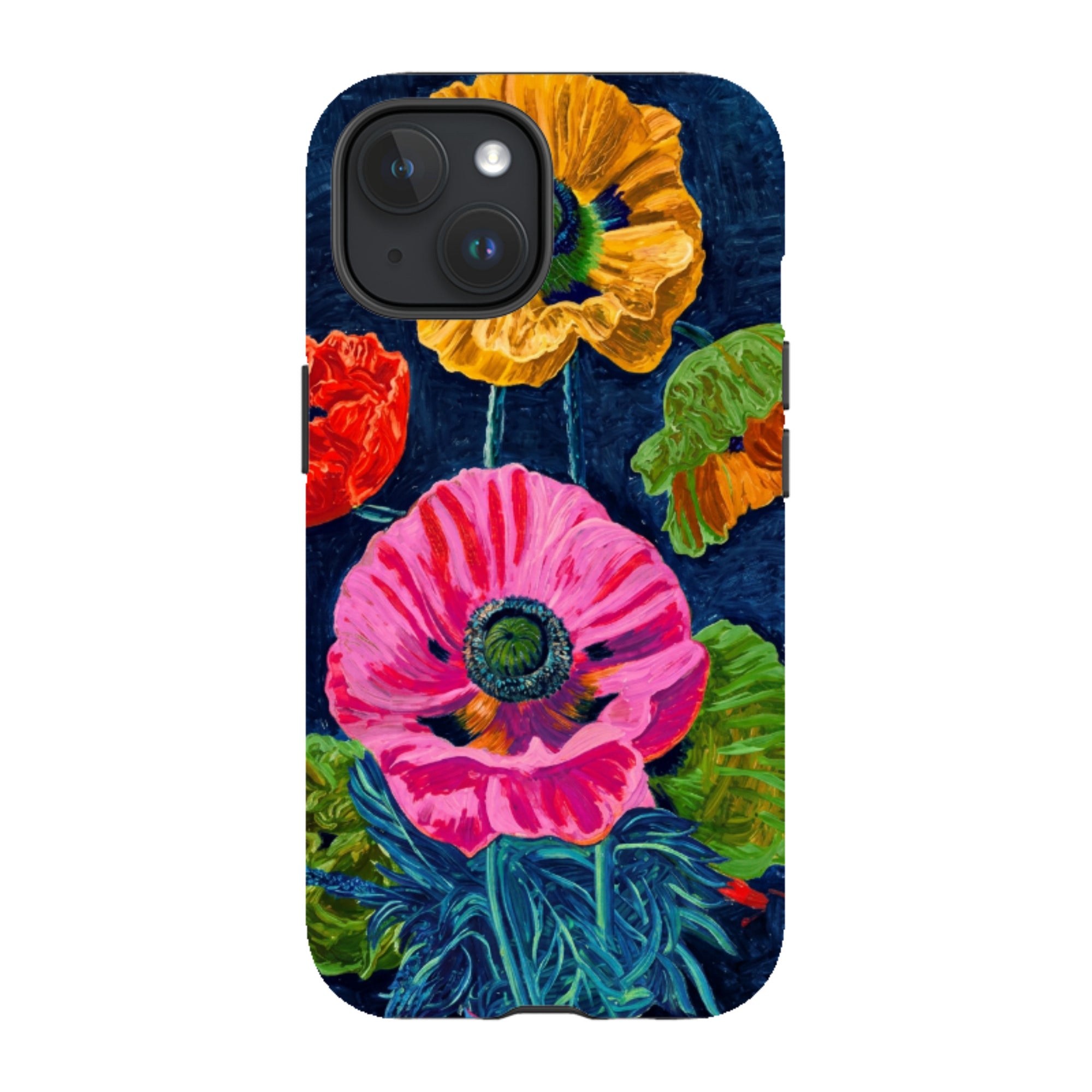 iPhone MagSafe Tough Case - Kisling Poppy Blue
