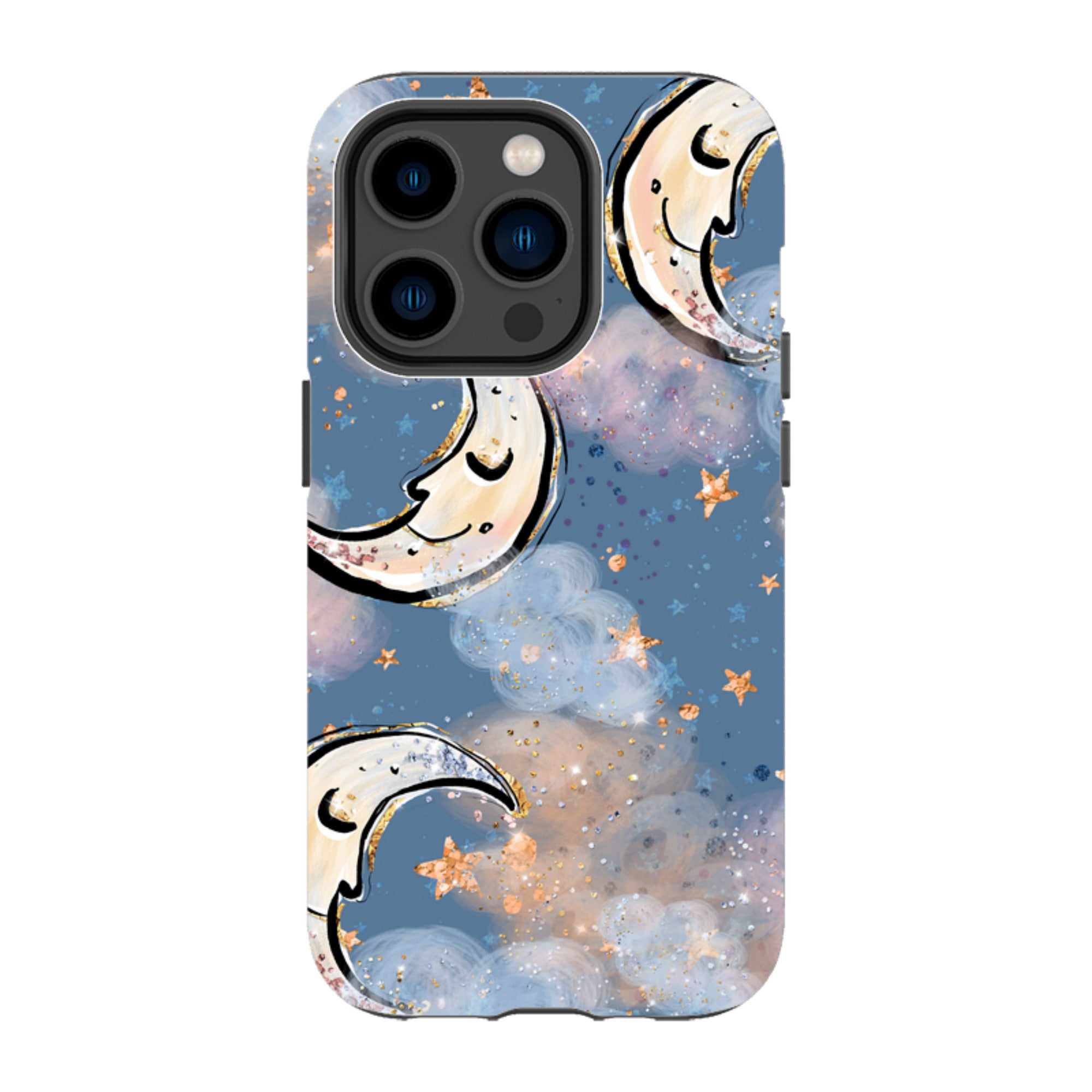 iPhone MagSafe Tough Case -  Moon and Stars