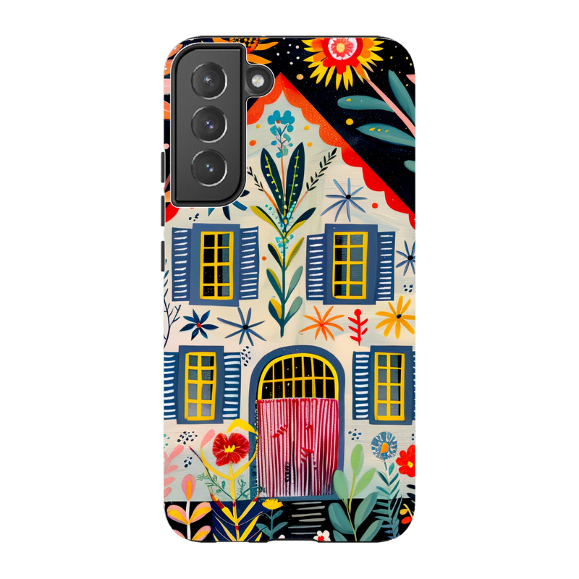 Samsung Tough Case - Folk Art House X