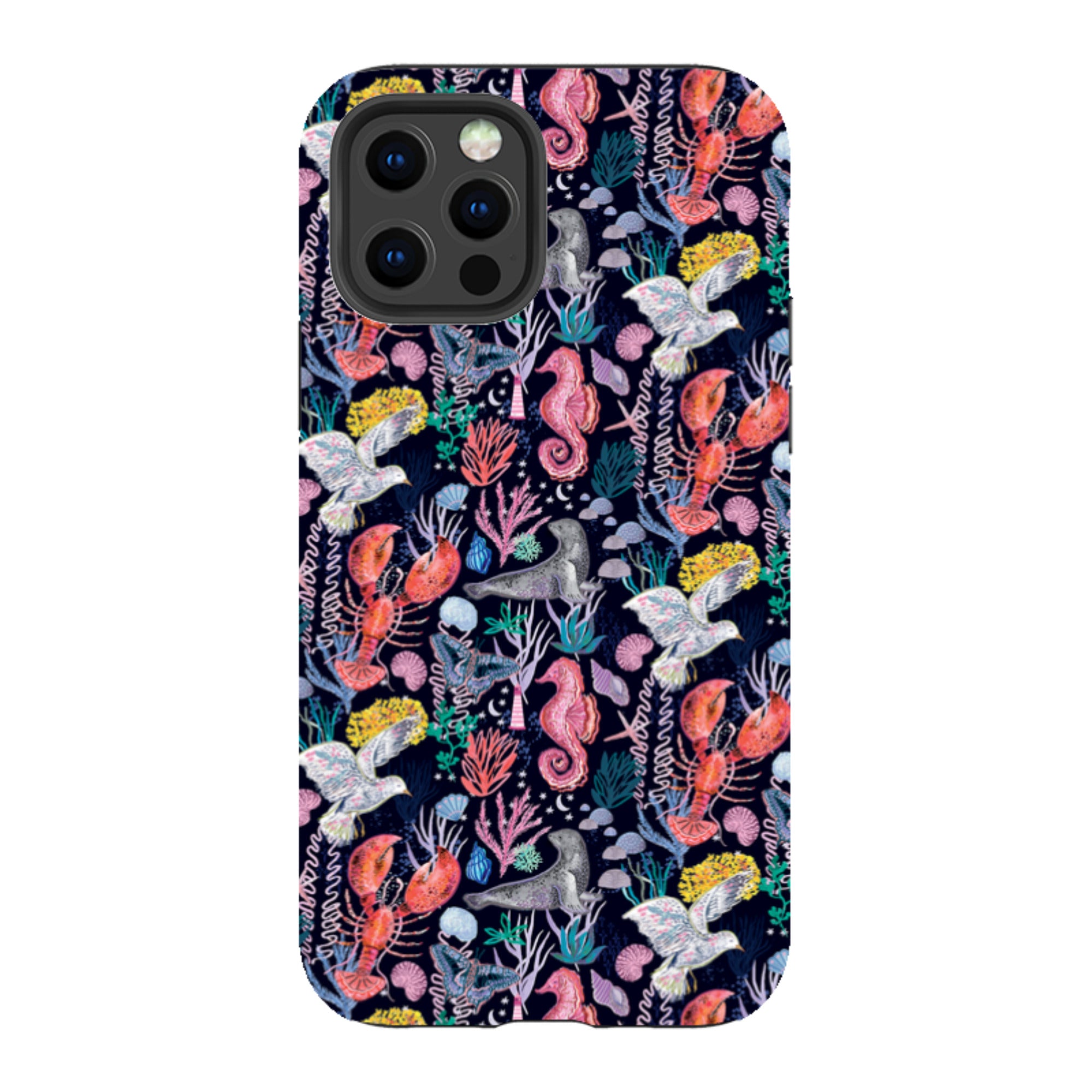 iPhone Case - Coastline Pattern-A By Emma Frances Grant