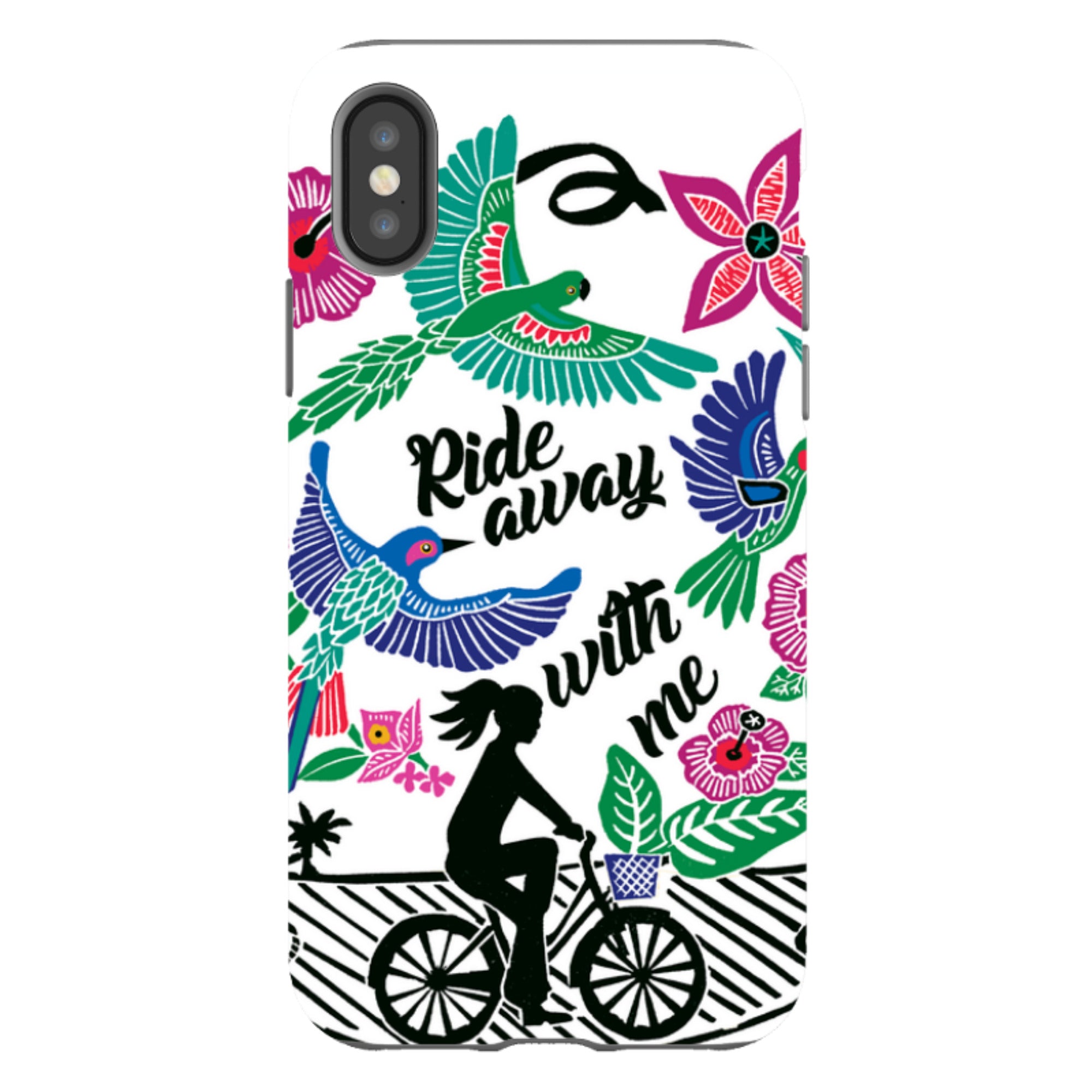 iPhone Tough Case - Ride With Me By Kate Heiss