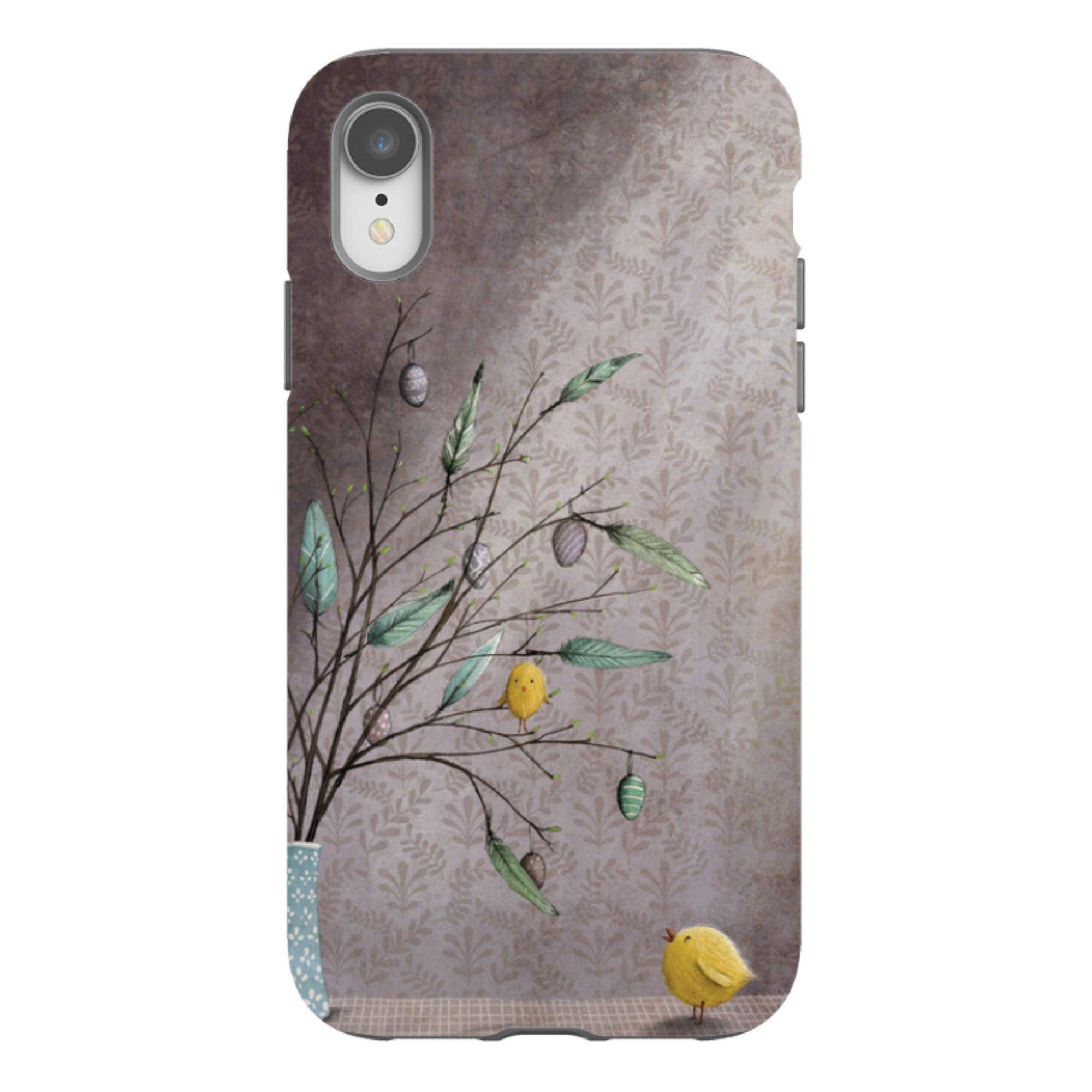iPhone Tough Case - Bird Bouquet By Maja Lindberg