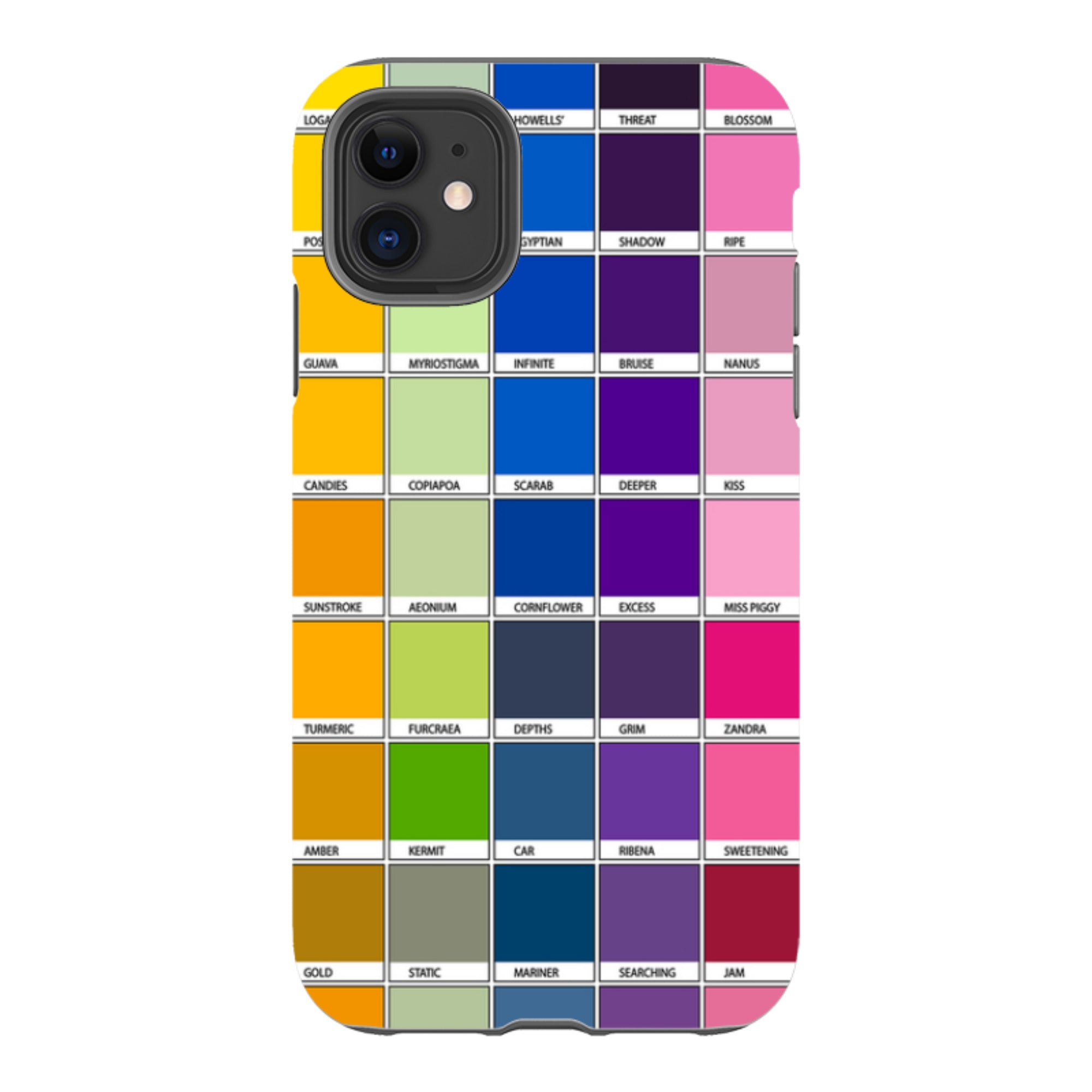 iPhone Tough Case - Multi Chromology By Kitty Joseph
