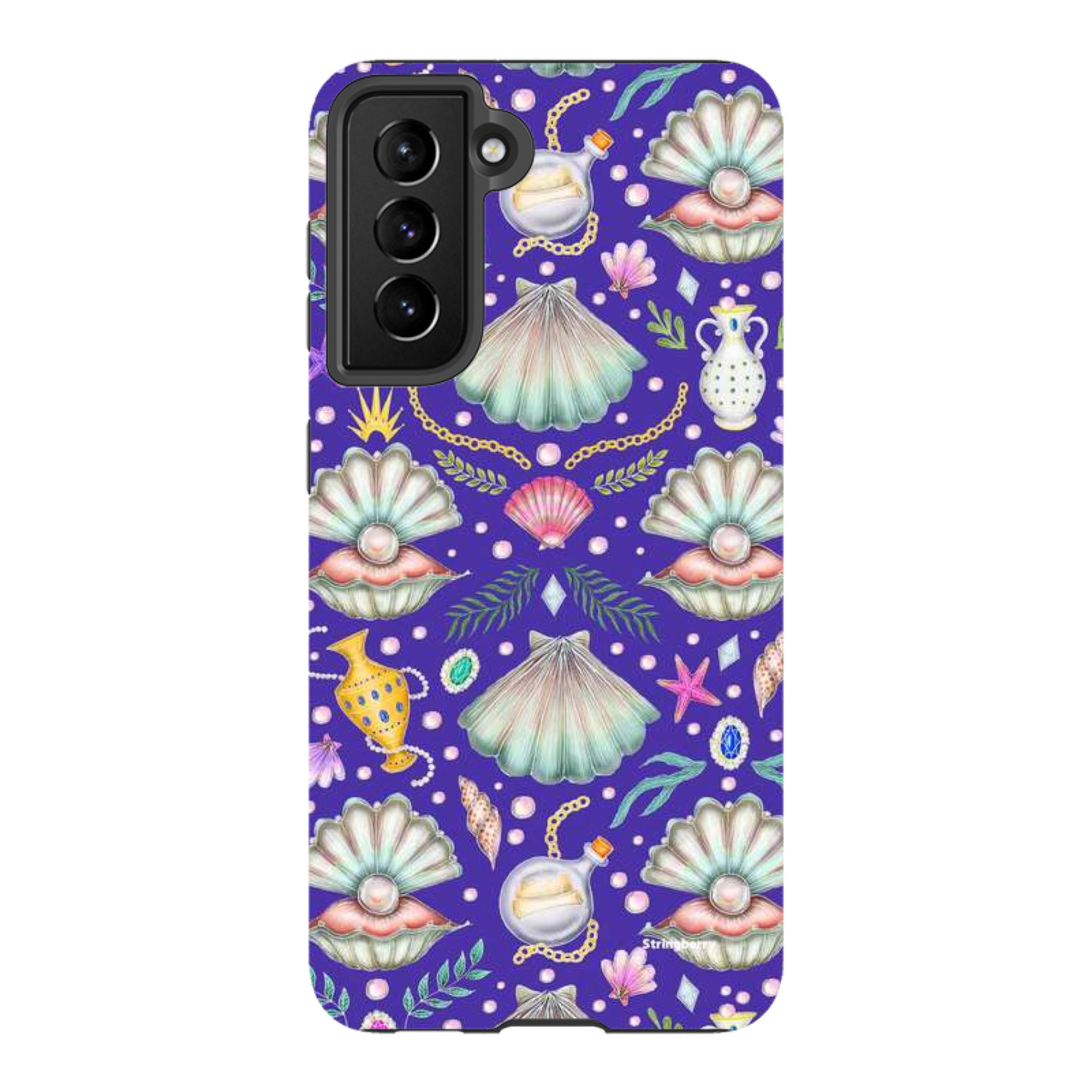 Samsung Tough Case - Pearl's Fantasy Indigo By Catherine Rowe