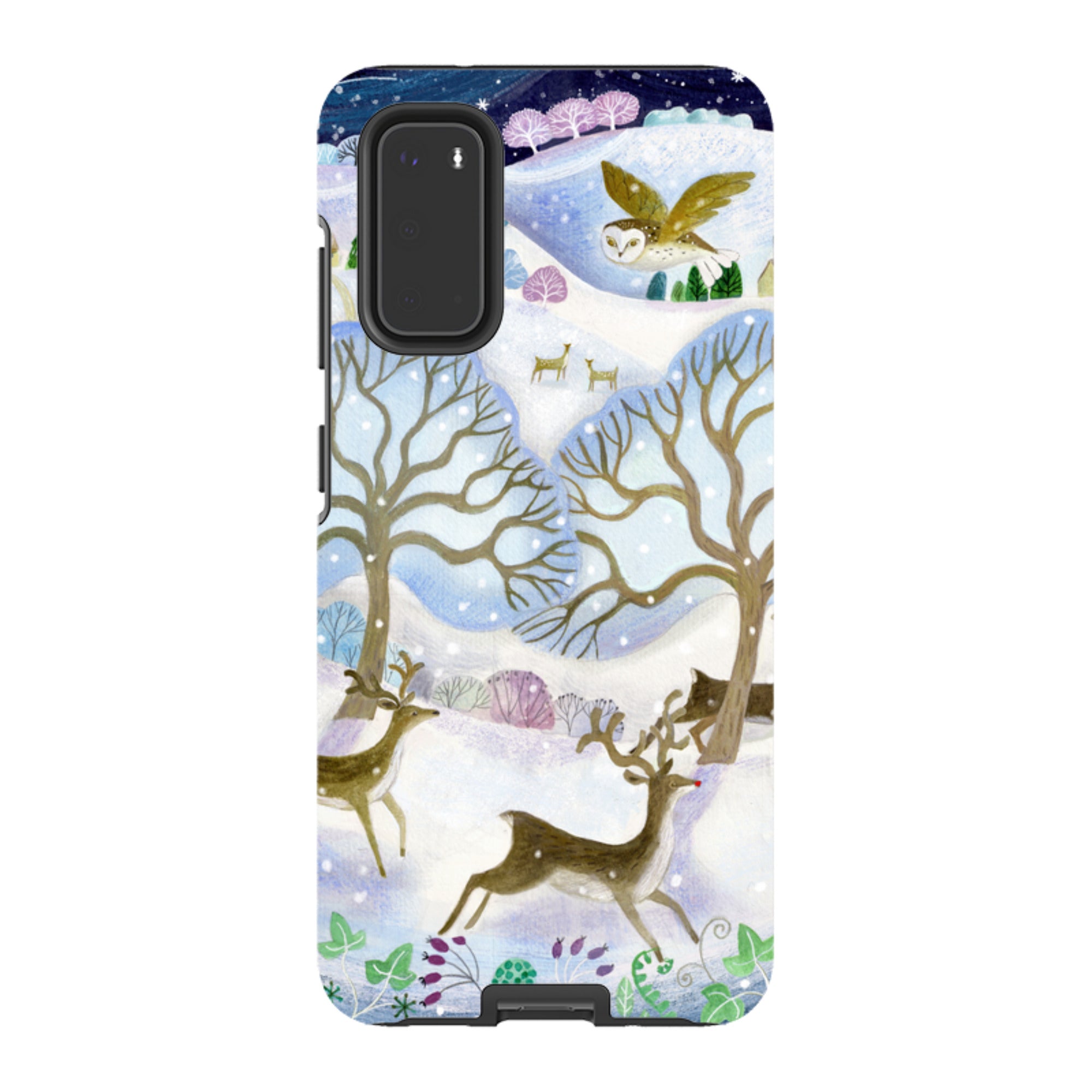 Samsung Tough Case - Winter Deer By Bex Parkin
