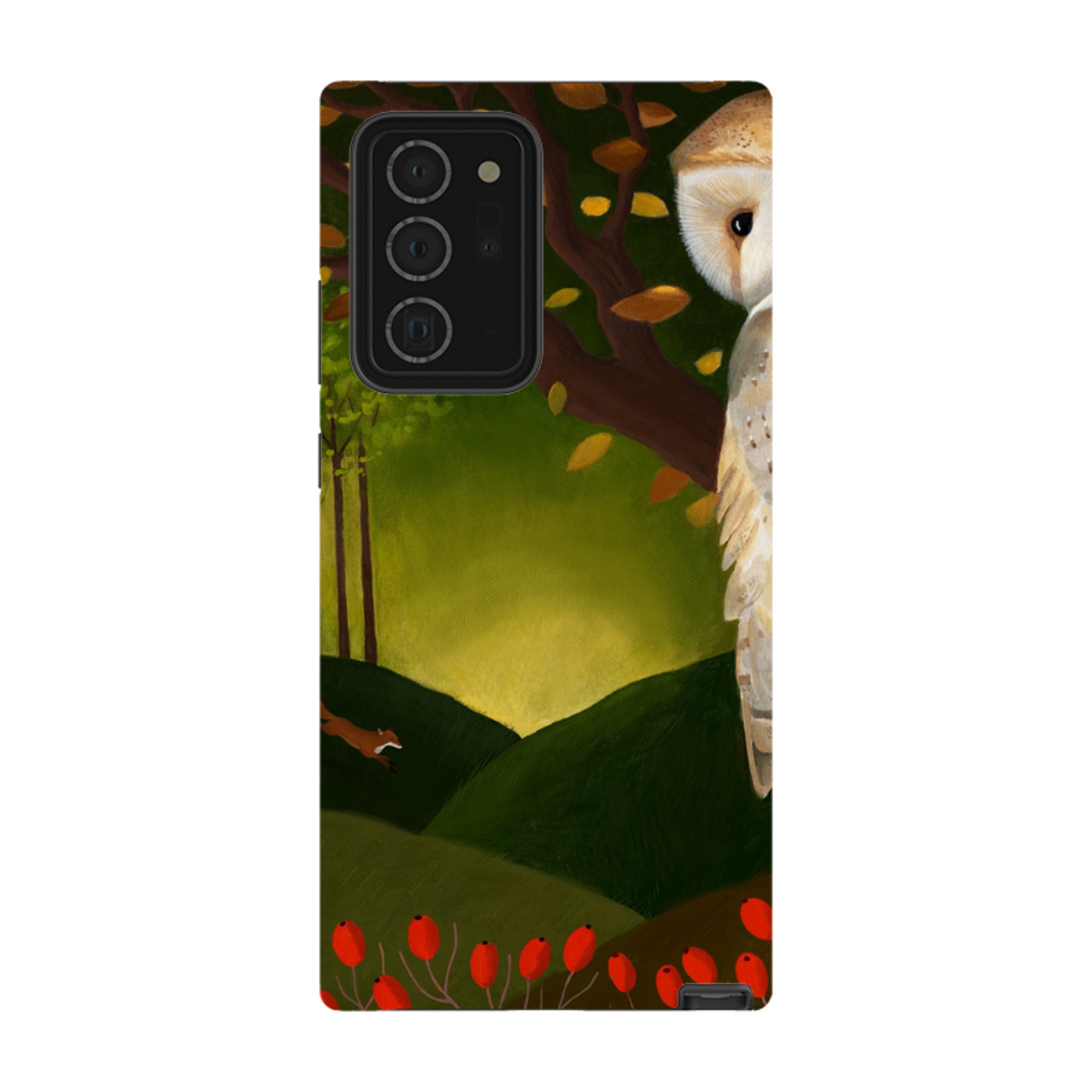 Samsung Tough Case - Autumn Owl And Fox By Bex Parkin