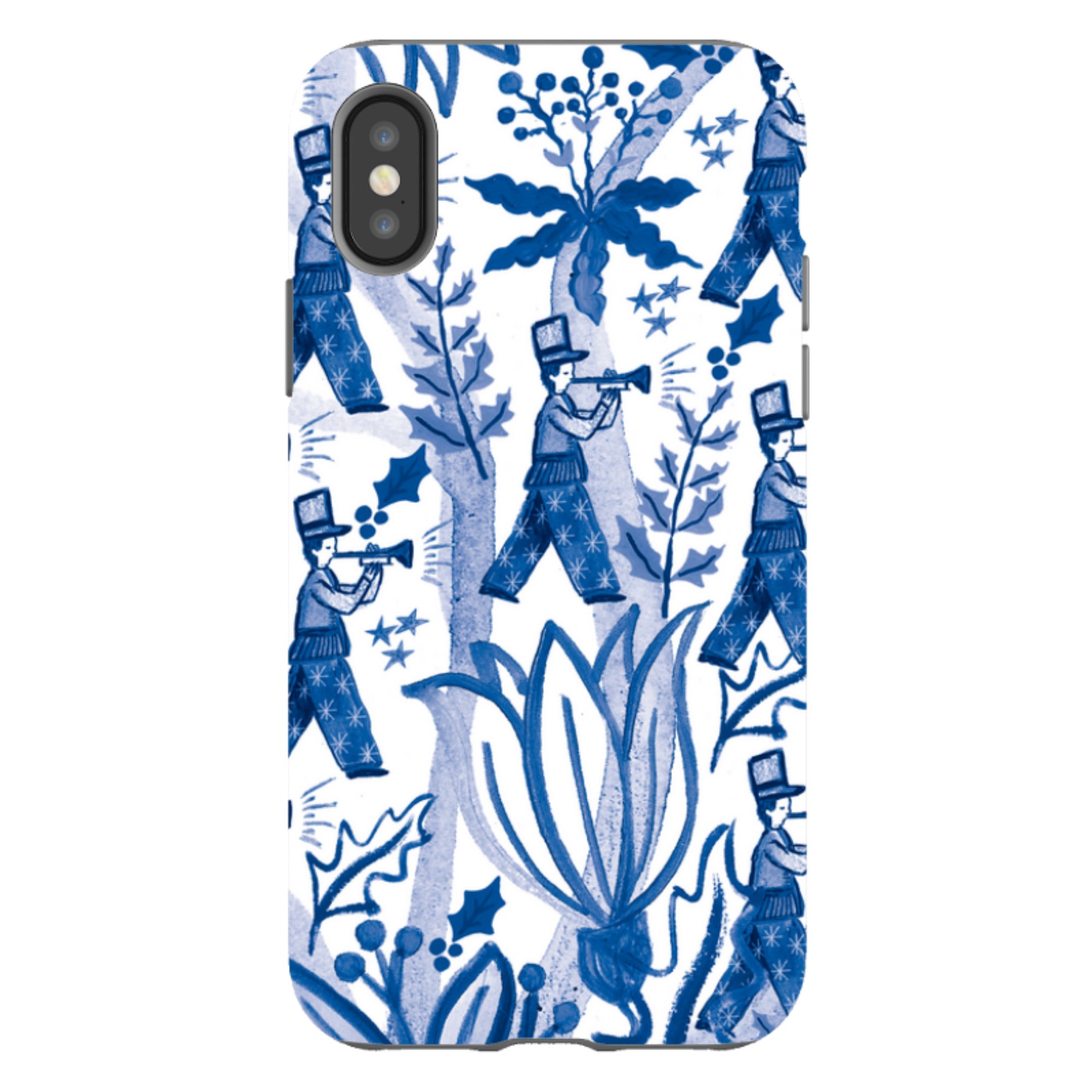 iPhone Tough Case - Ten Pipers Piping By Emma Frances Grant